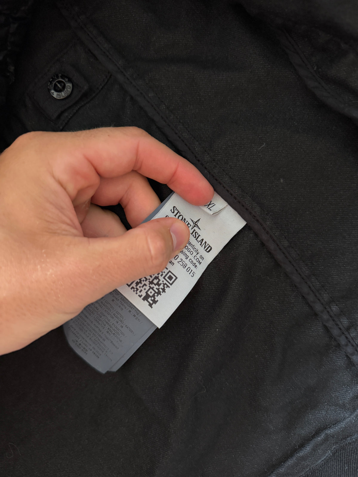 Stone Island Mil Spec Wool Ghost Piece Jacket