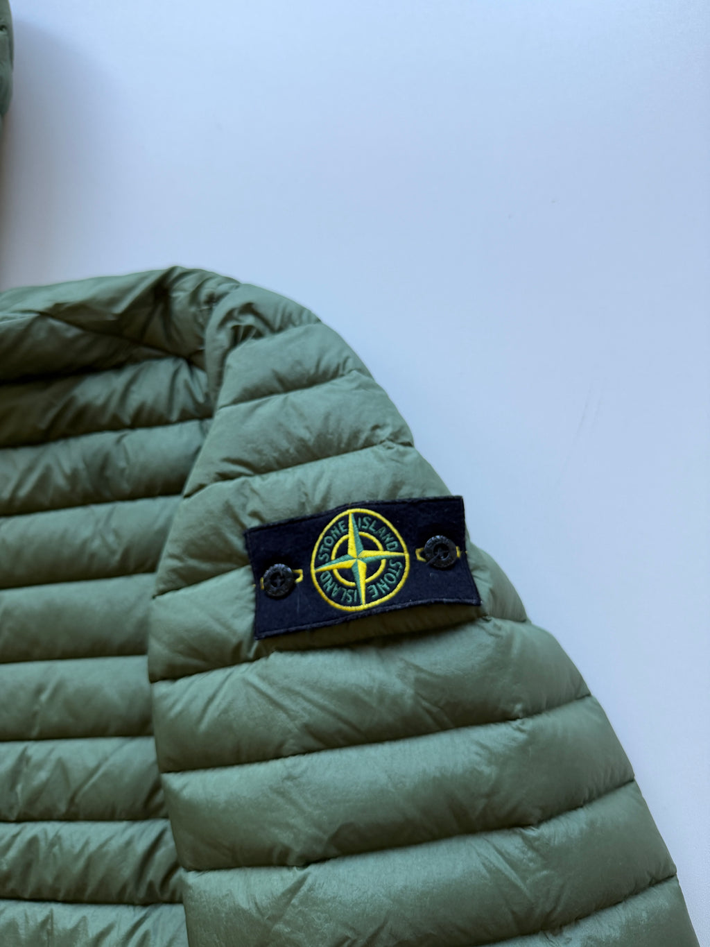 Stone Island Loom Woven Nylon Down Jacket