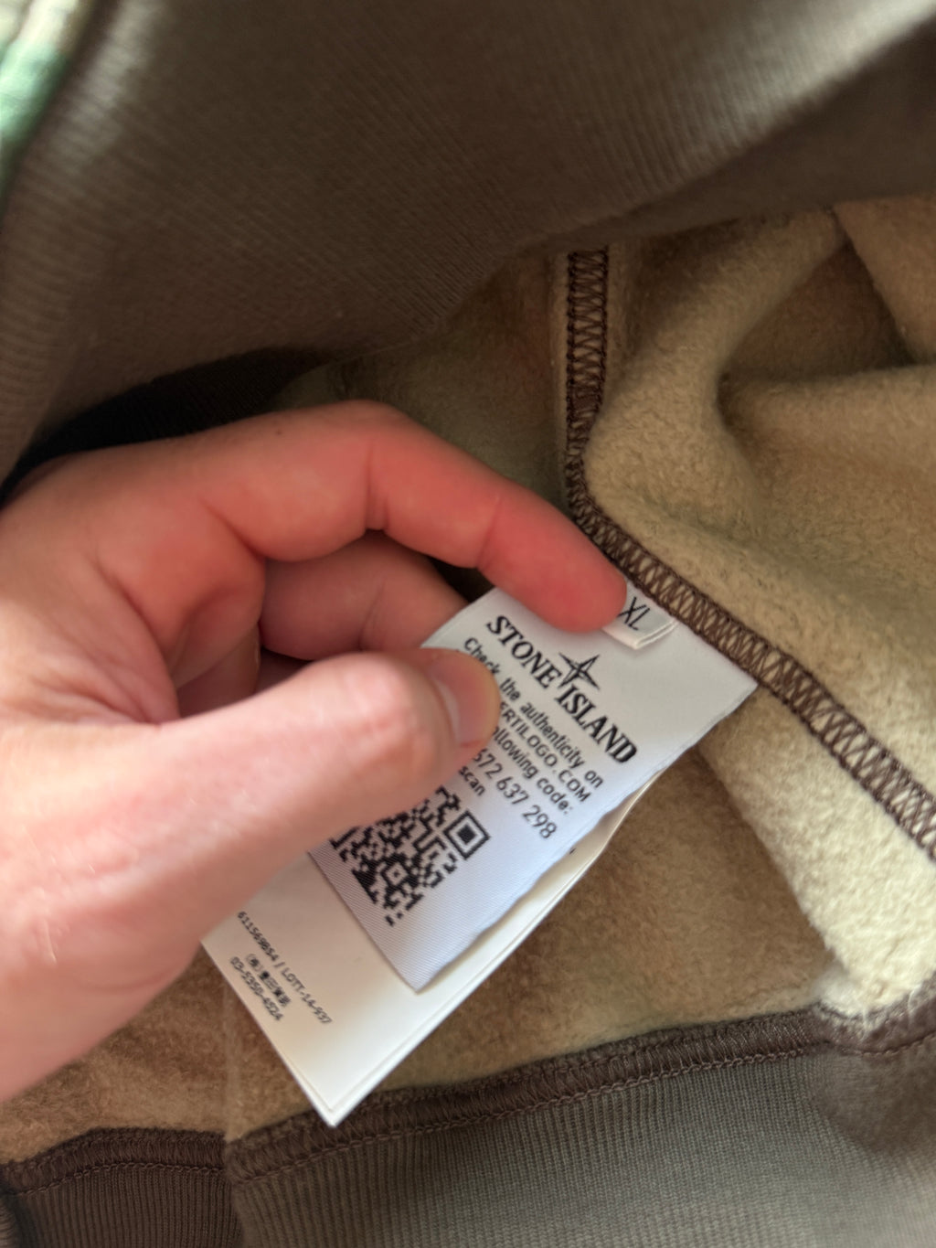 Stone Island X Supreme Hoodie