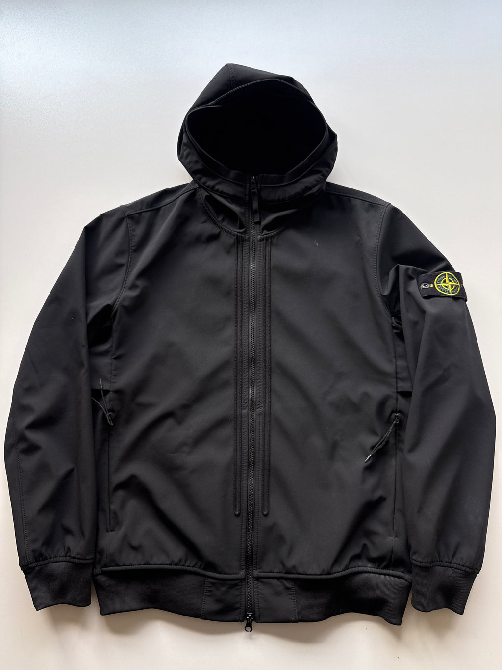 Stone Island Soft Shell Jacket Black