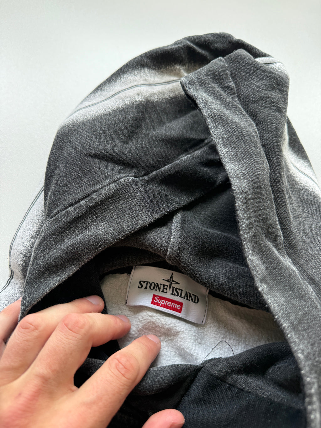 Stone Island X Supreme Hoodie