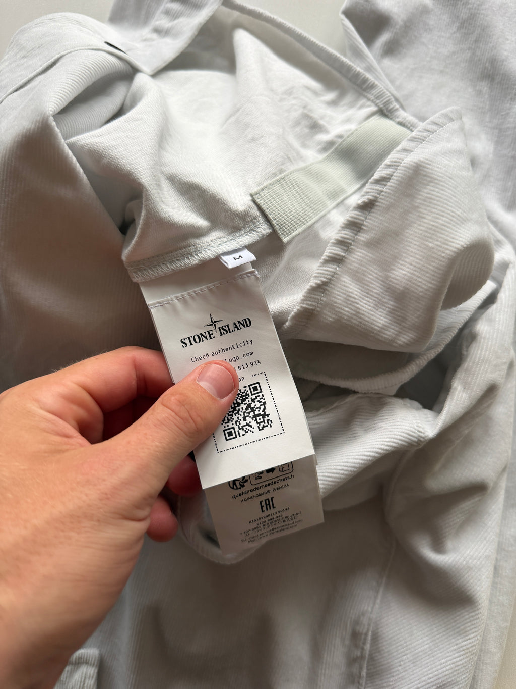 Stone Island Overshirt White