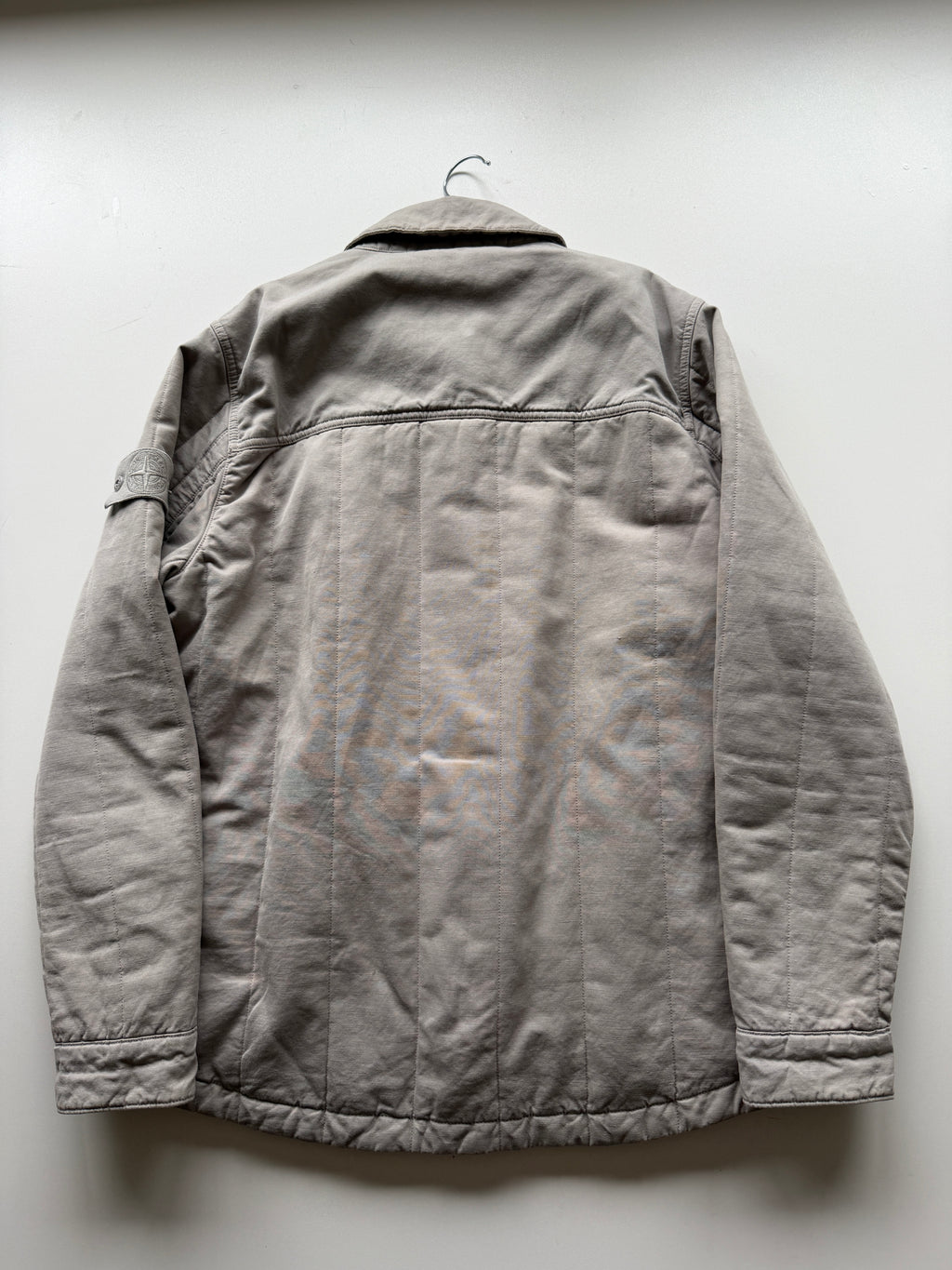 Stone Island Cotton Linen Quilted Ghost Jacket