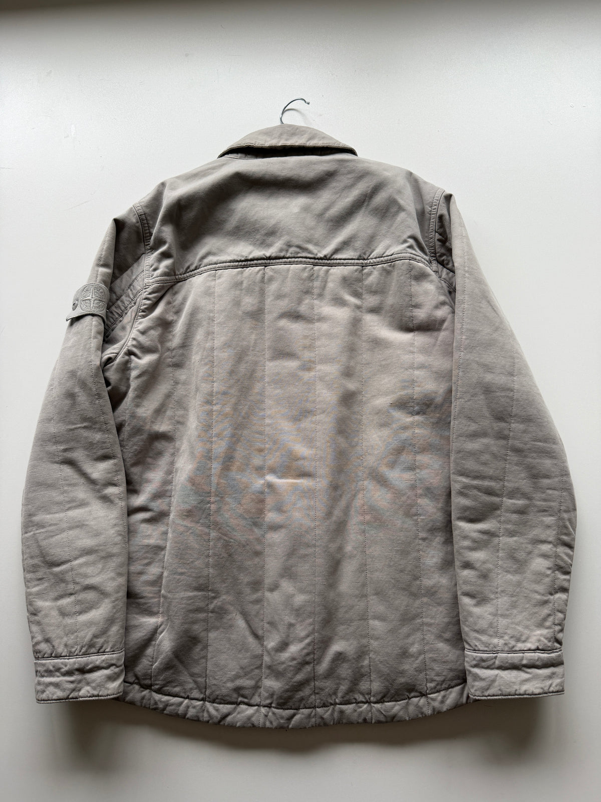 Stone Island Cotton Linen Quilted Ghost Jacket