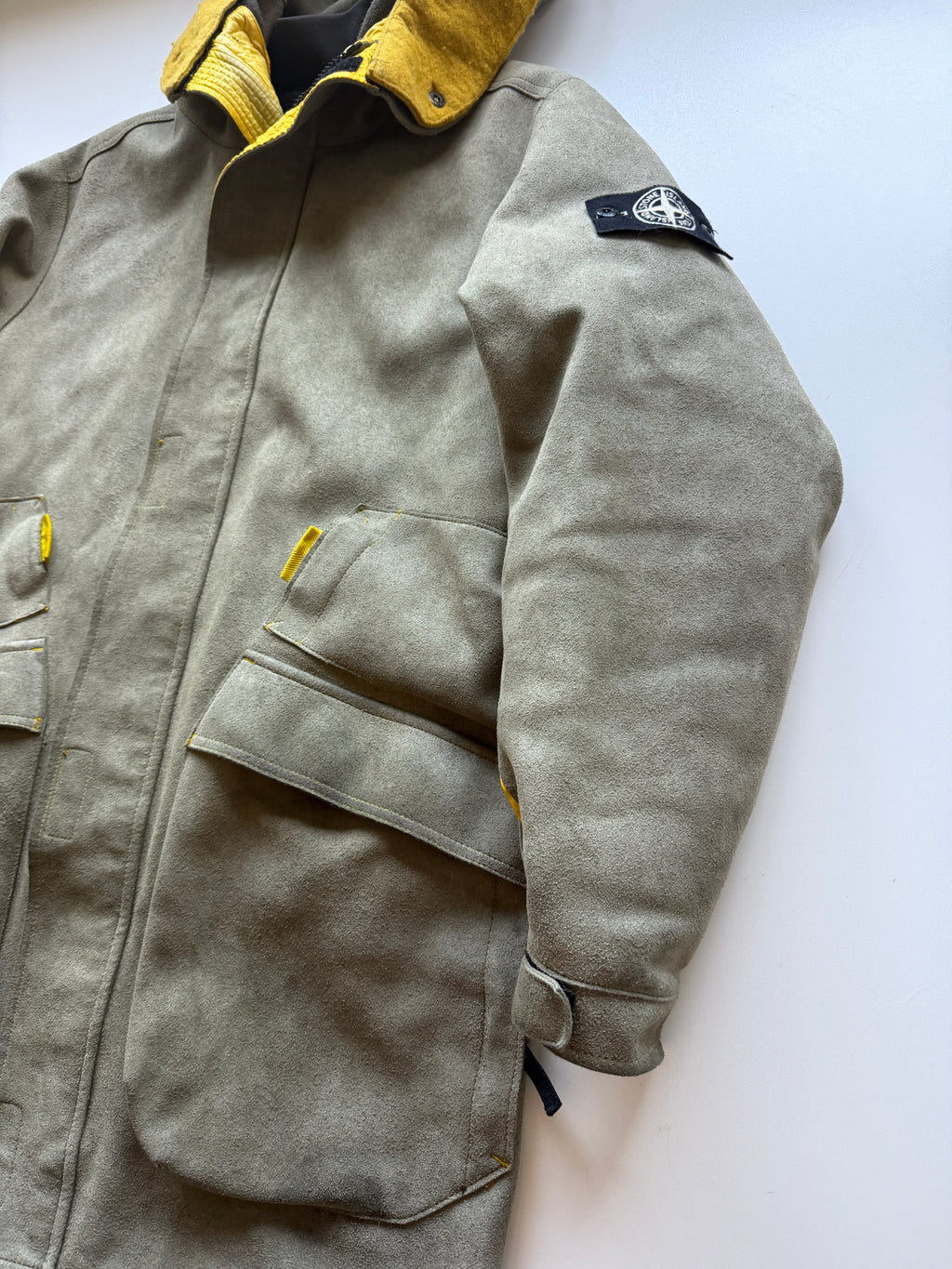 Stone Island Man Made Suede Jacket