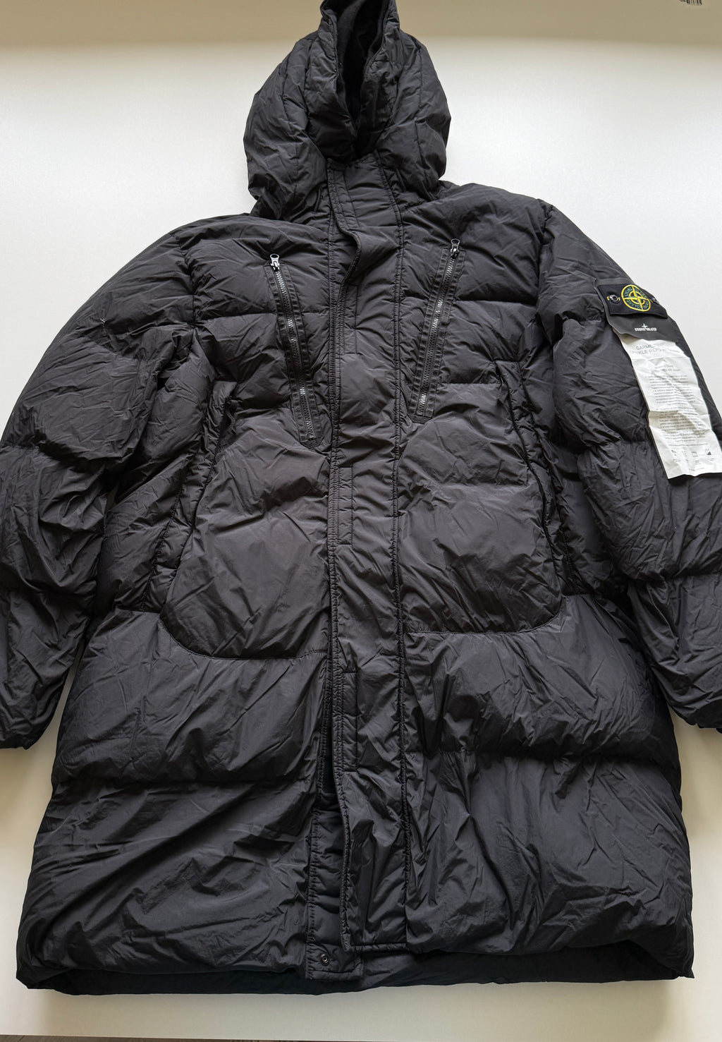 Stone Island Garment Dyed Parka Jacket