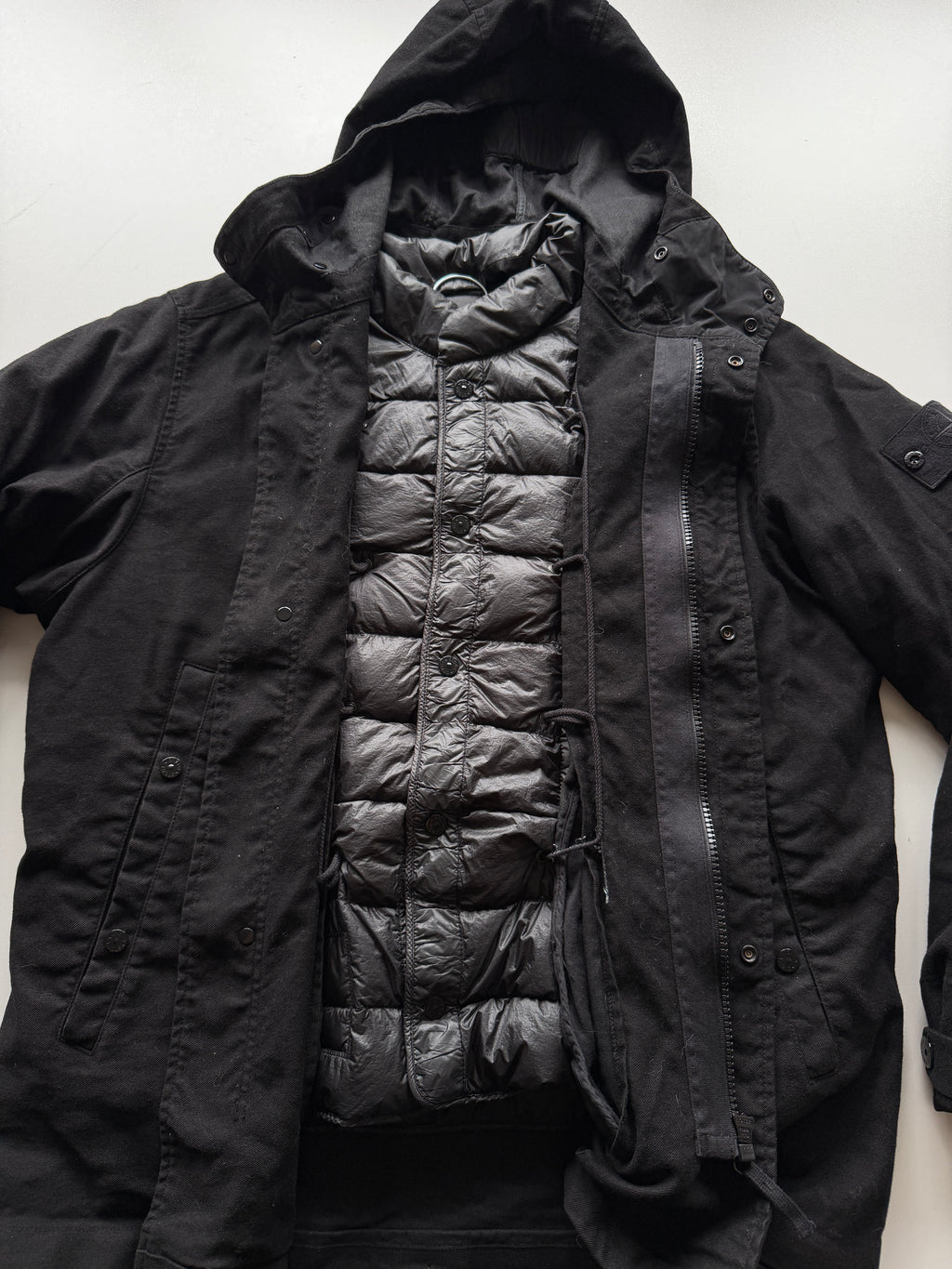 Stone Island Mil Spec Wool Ghost Piece Jacket