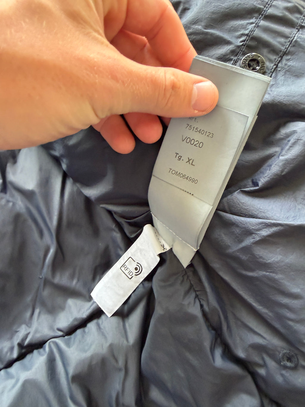 Stone Island Garment Dyed Down Jacket