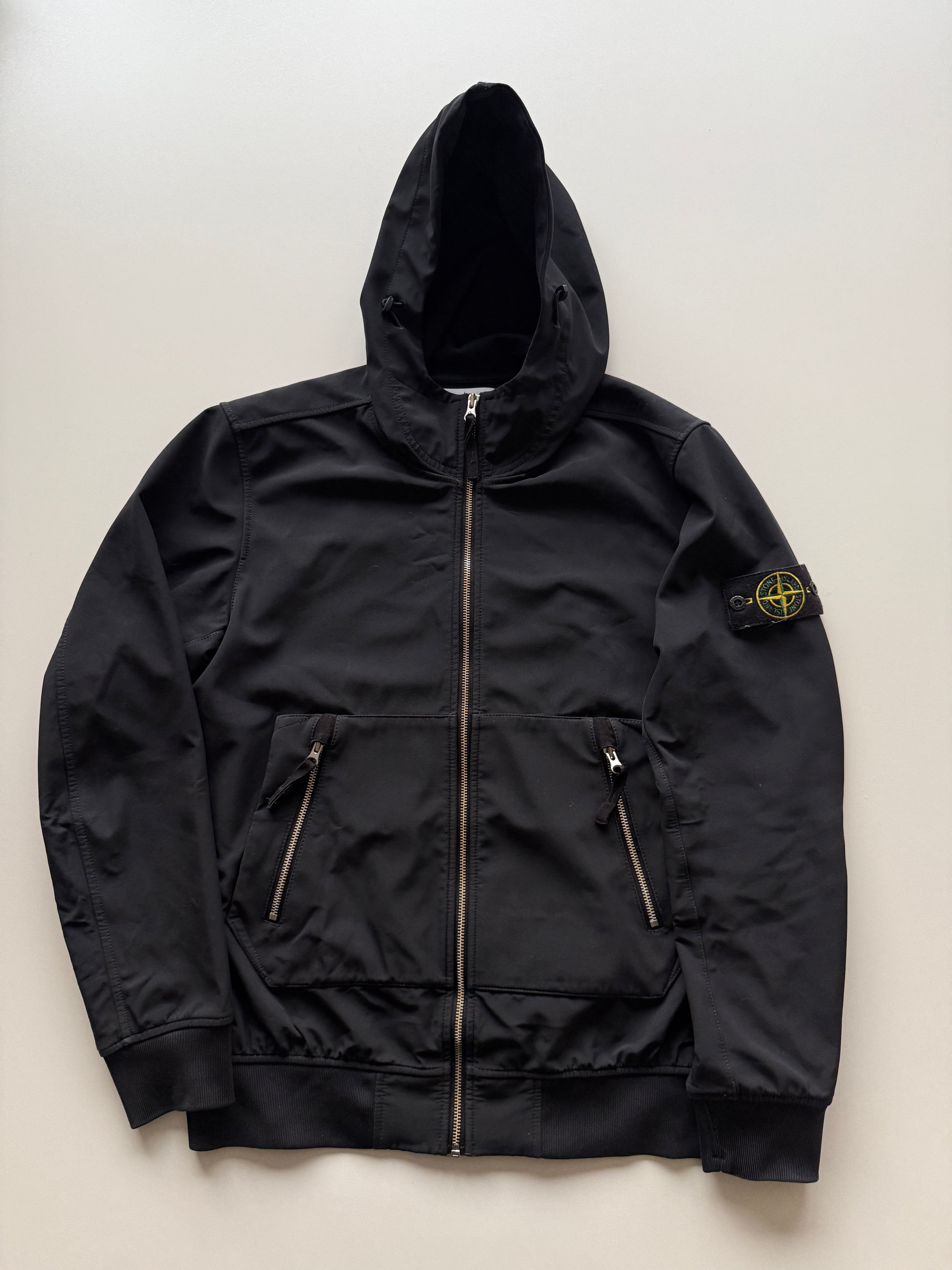 Stone Island Soft Shell Jacket Navy