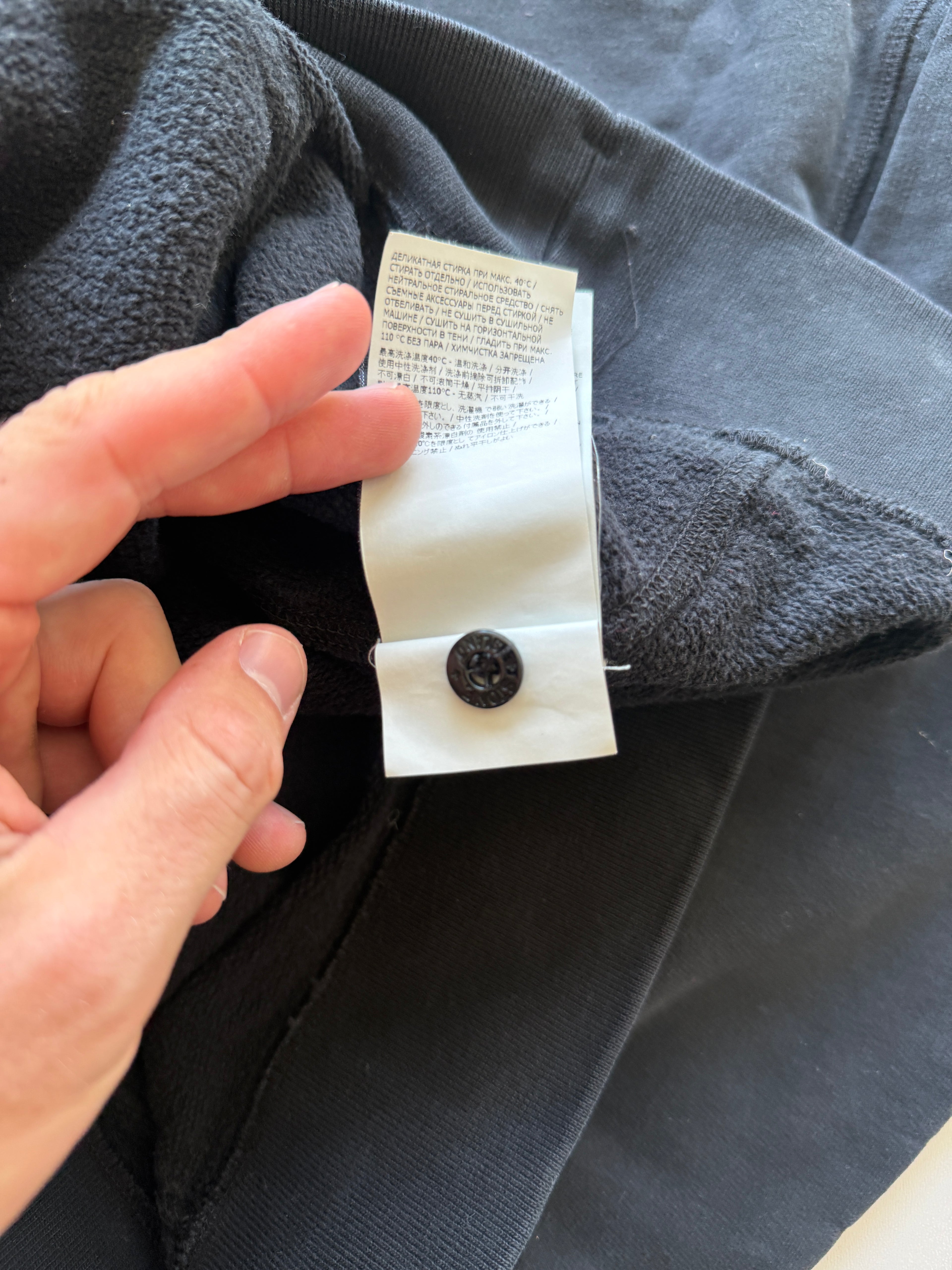 Stone Island Hoodie Black