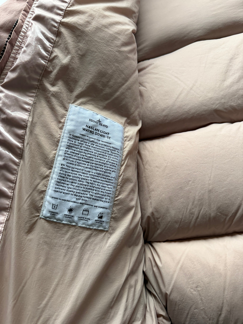 Stone Island Naslan Watro Down Jacket