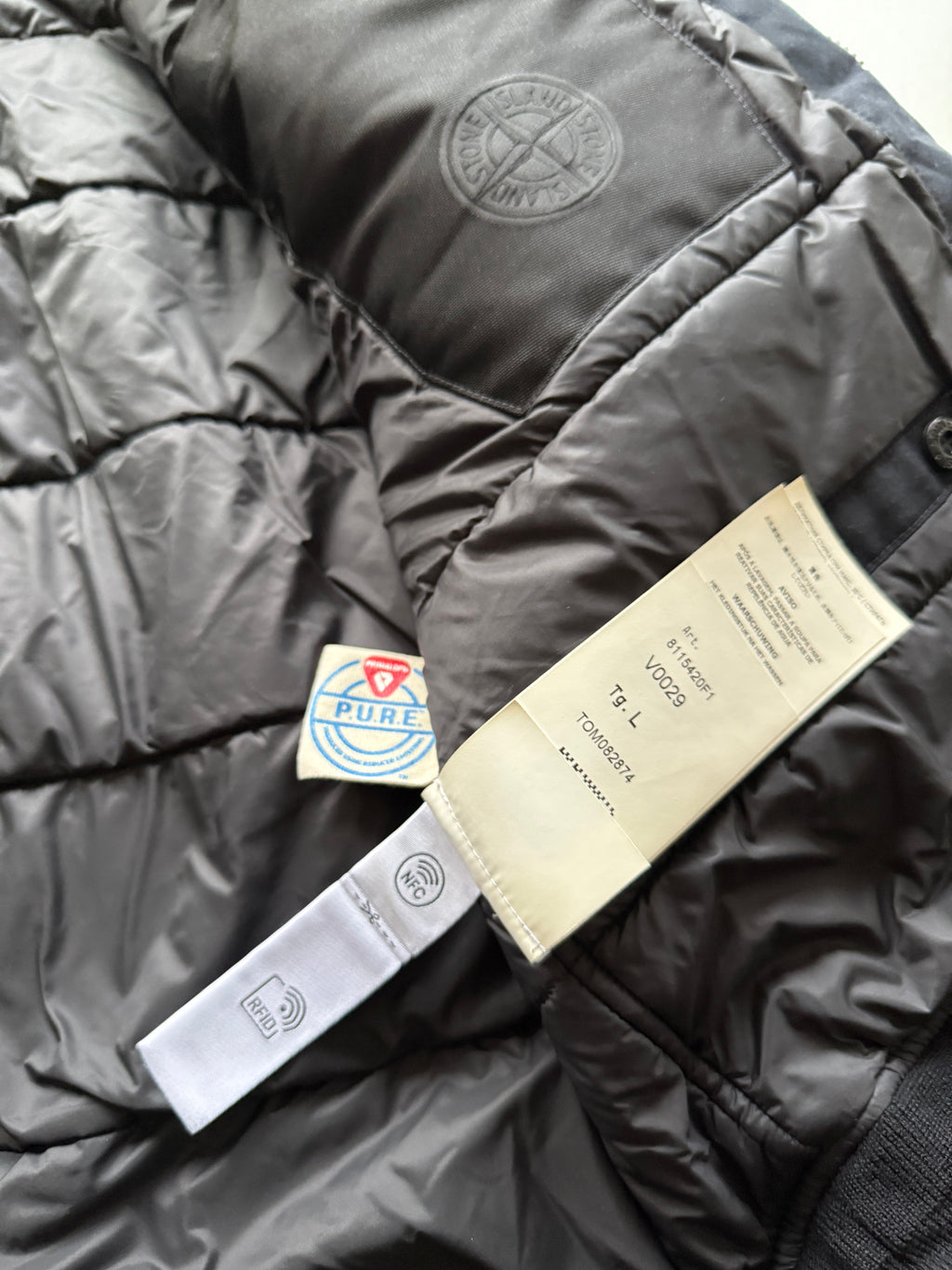 Stone island Weatherproof Canvas Ghost piece Jacket