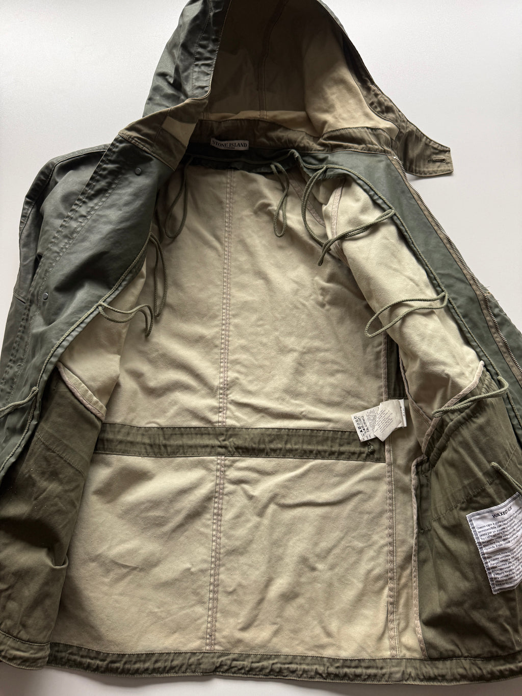 Stone Island 2009 Waxed Ice Jacket