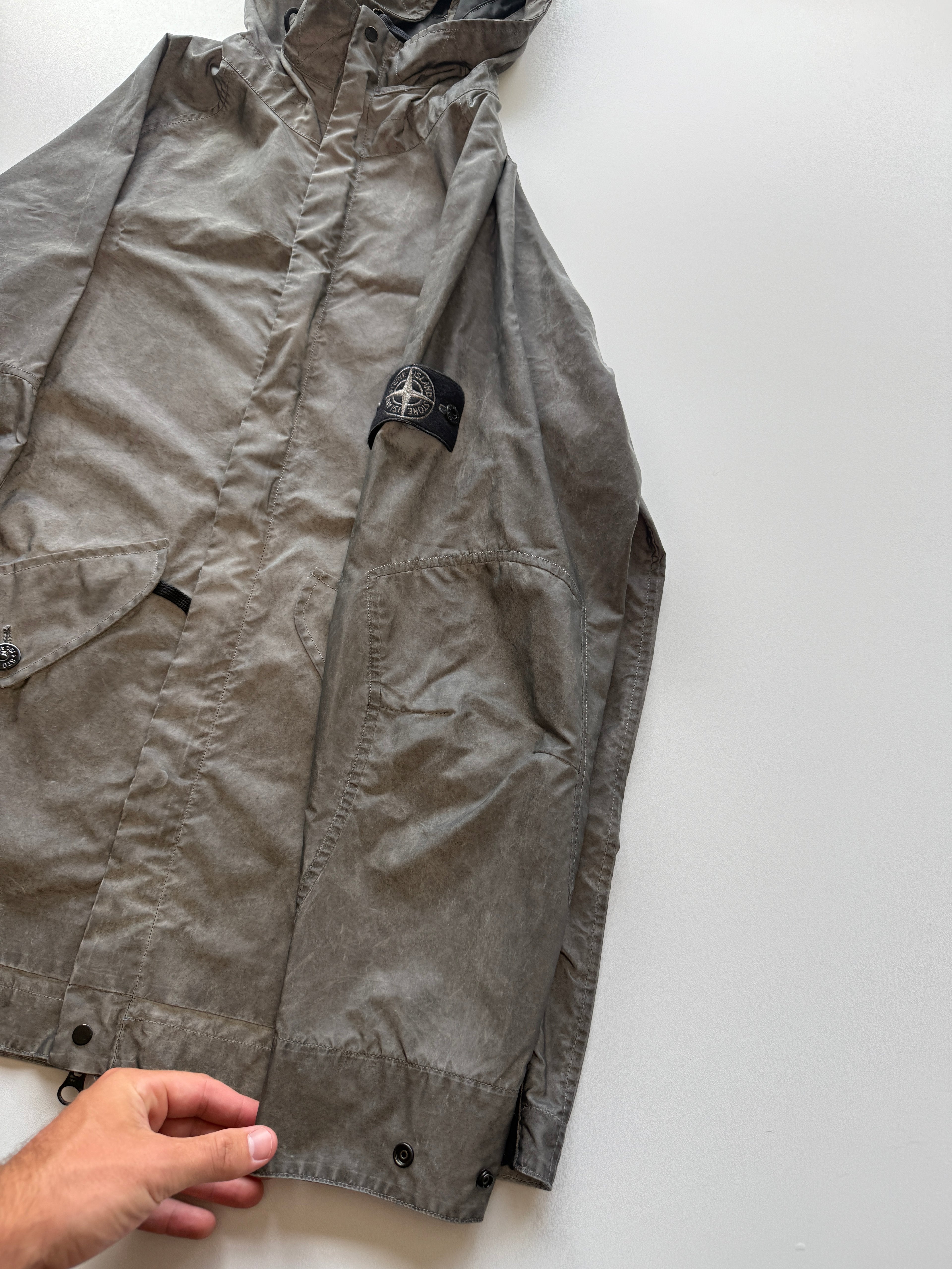 Stone Island Dust Colour Plated Reflective Jacket