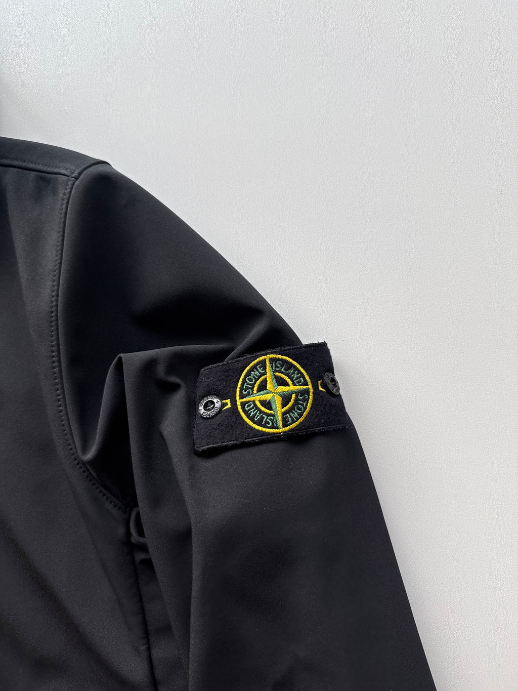 Stone Island Soft Shell Jacket Black