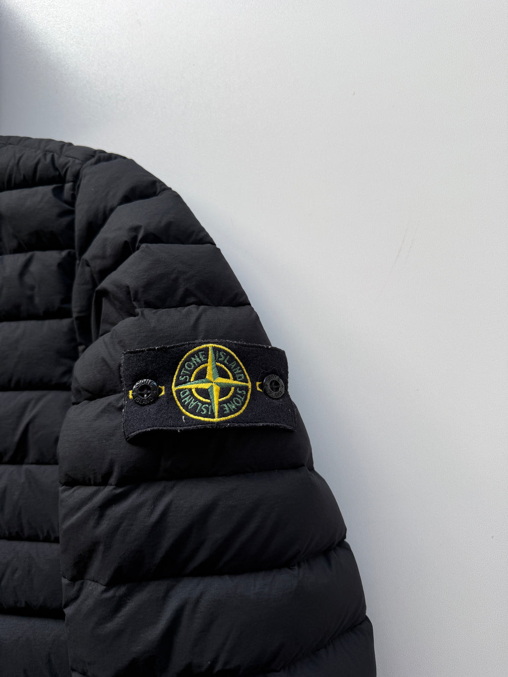 Stone Island Loom Woven Nylon Down Jacket