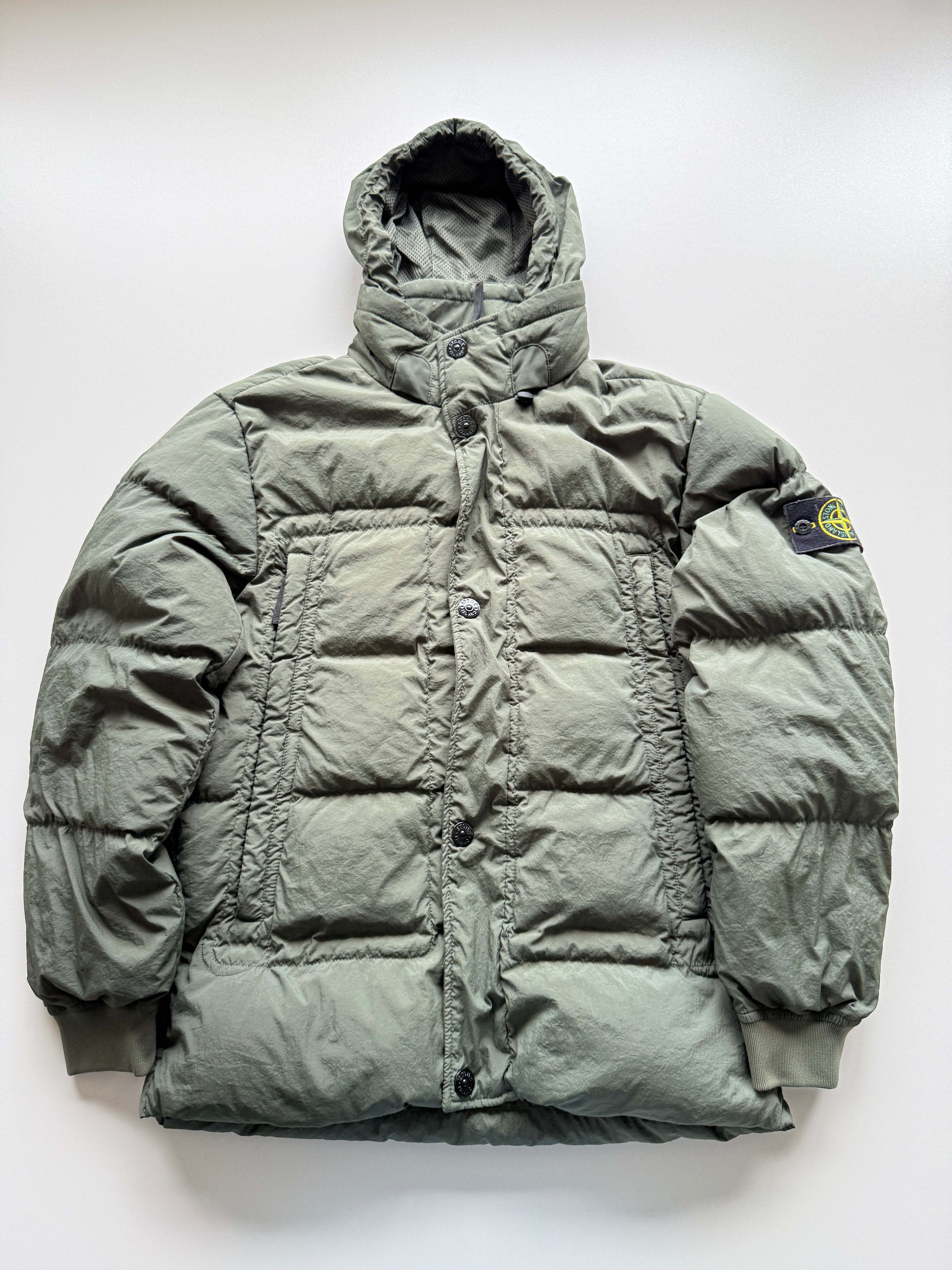 Stone Island Garment Dyed Crinkle Jacket