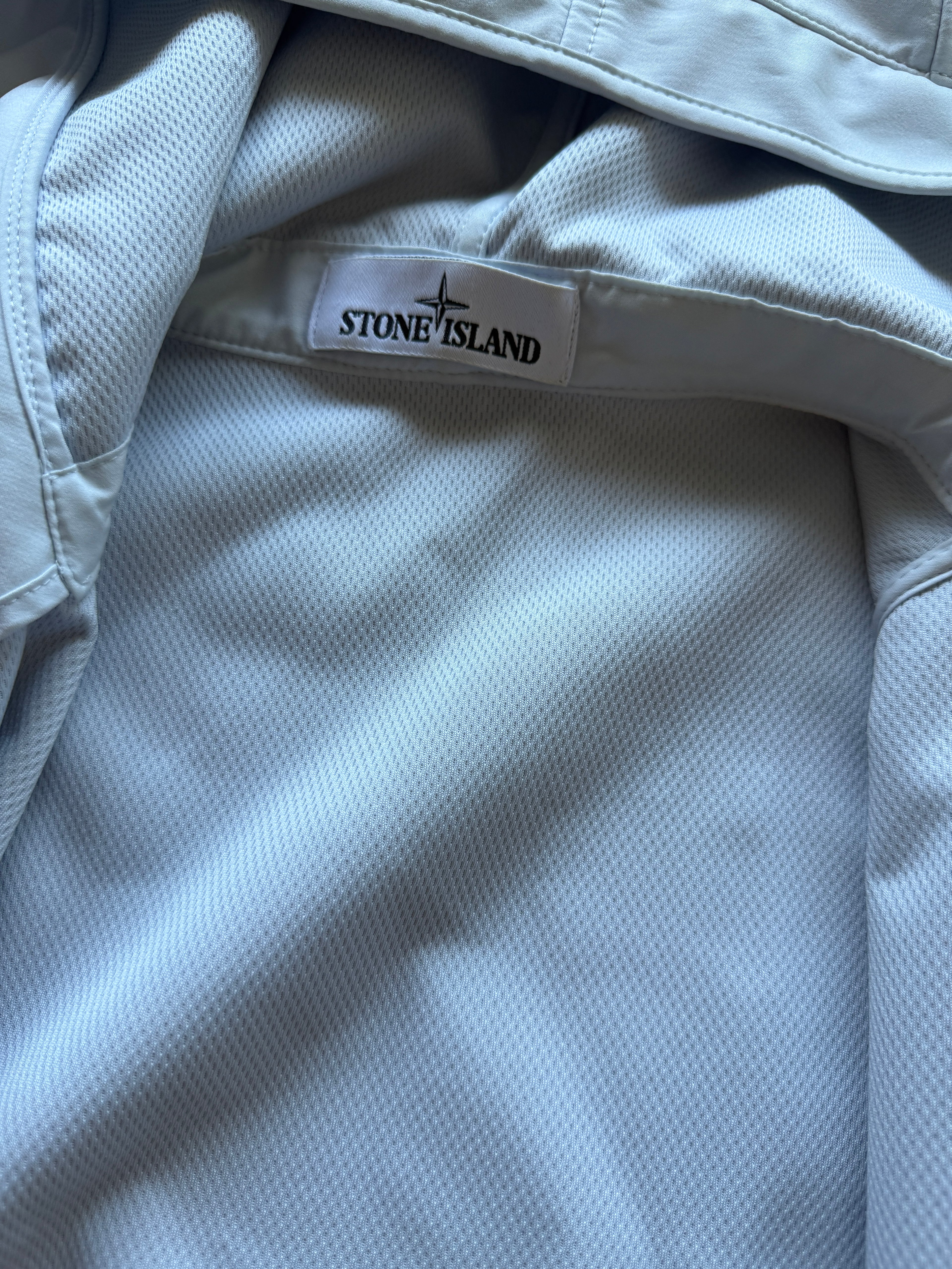 Stone Island Soft Shell Jacket Blue