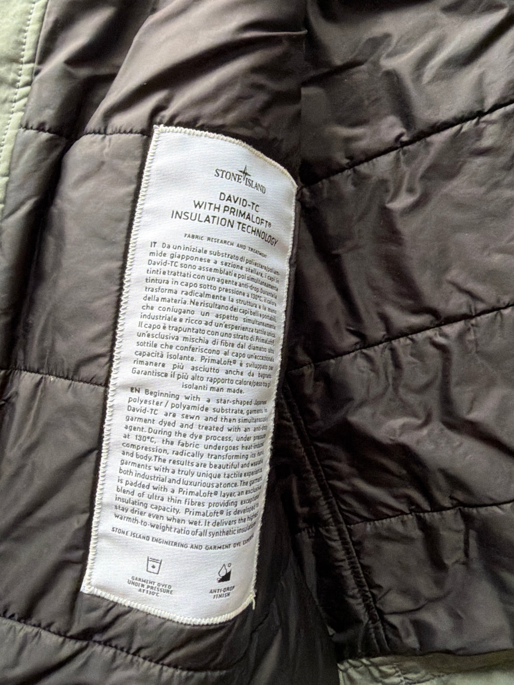Stone Island David TC Primaloft Jacket