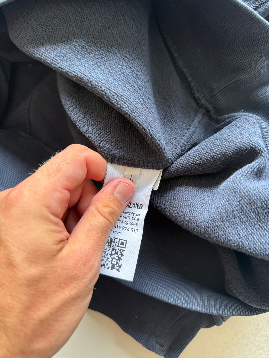 Stone Island Navy Sweater