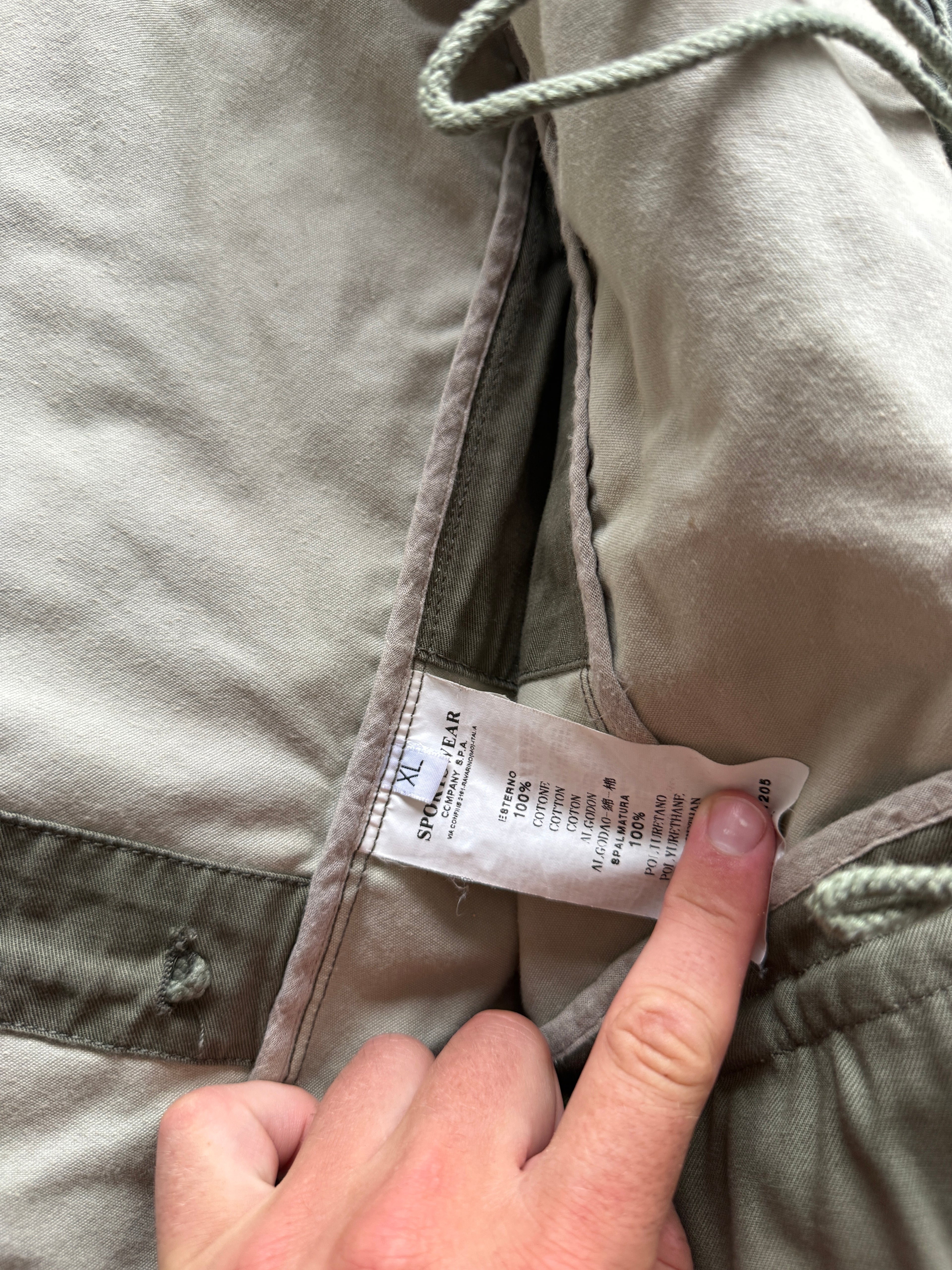 Stone Island 2009 Waxed Ice Jacket