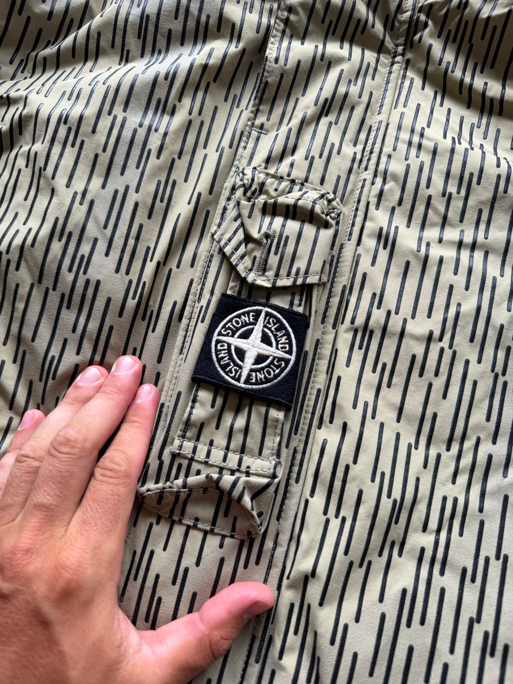 Stone Island Naslan Light Camo Reflective Jacket