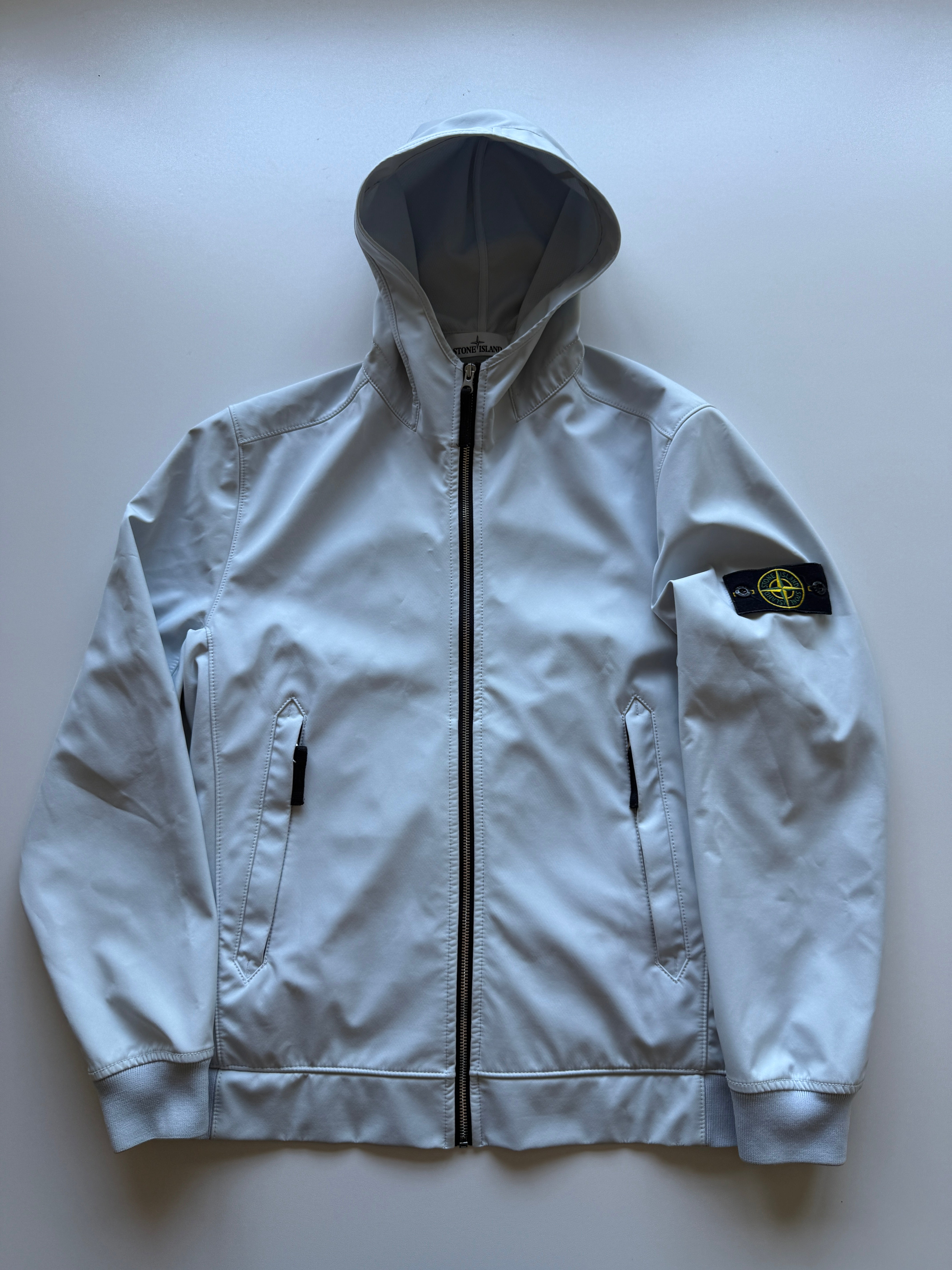 Stone Island Soft Shell Jacket Blue – Gustavs Archive
