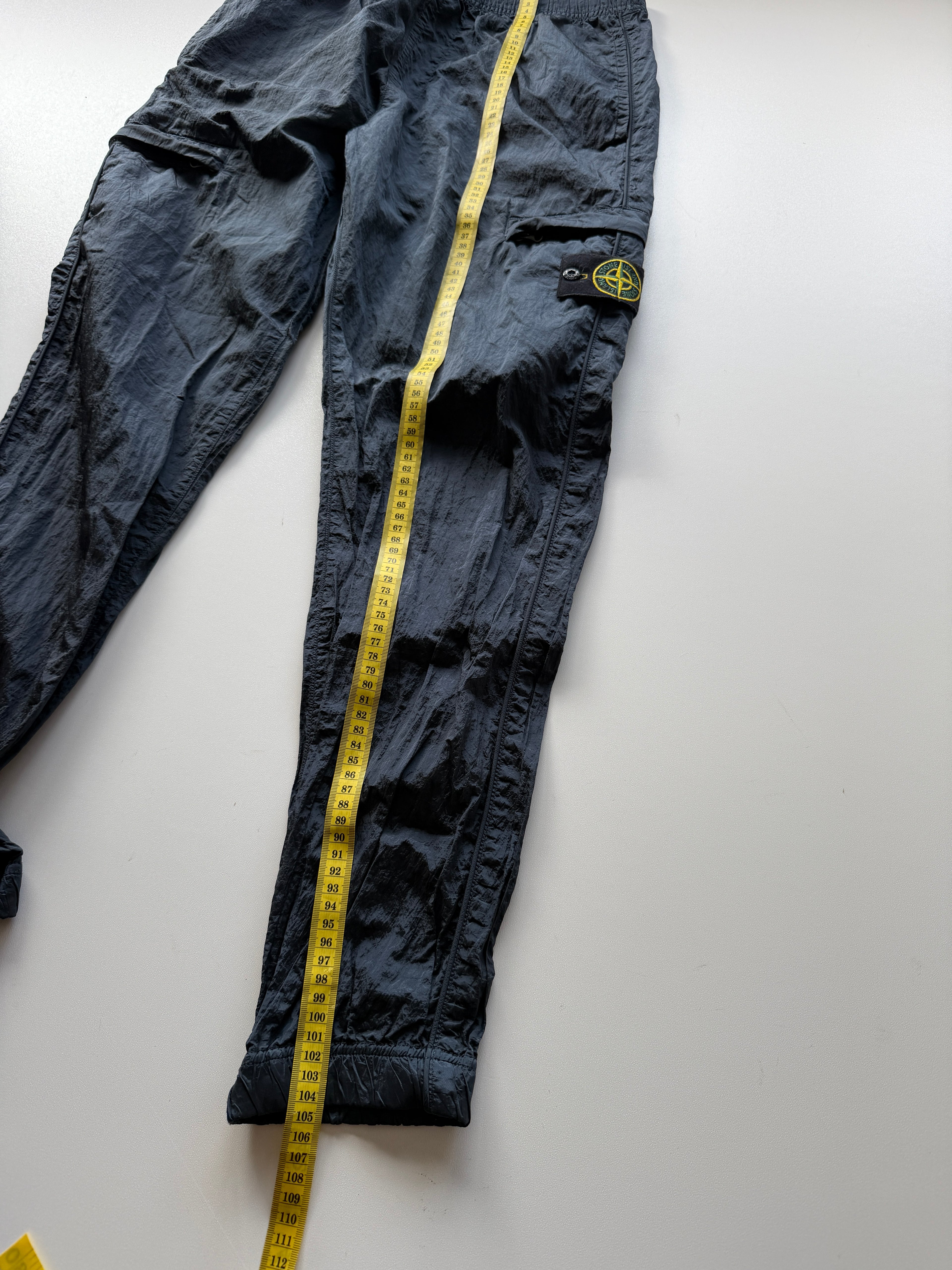 Stone Island Nylon Metal Blue Pants