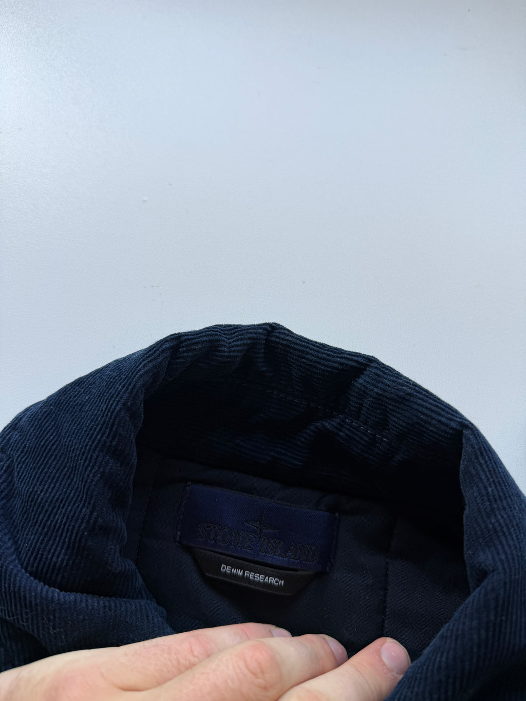 Stone Island Micro Corduroy Rinsed Jacket