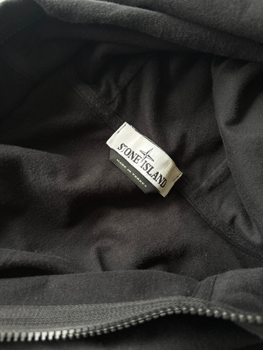 Stone Island Black Hoodie