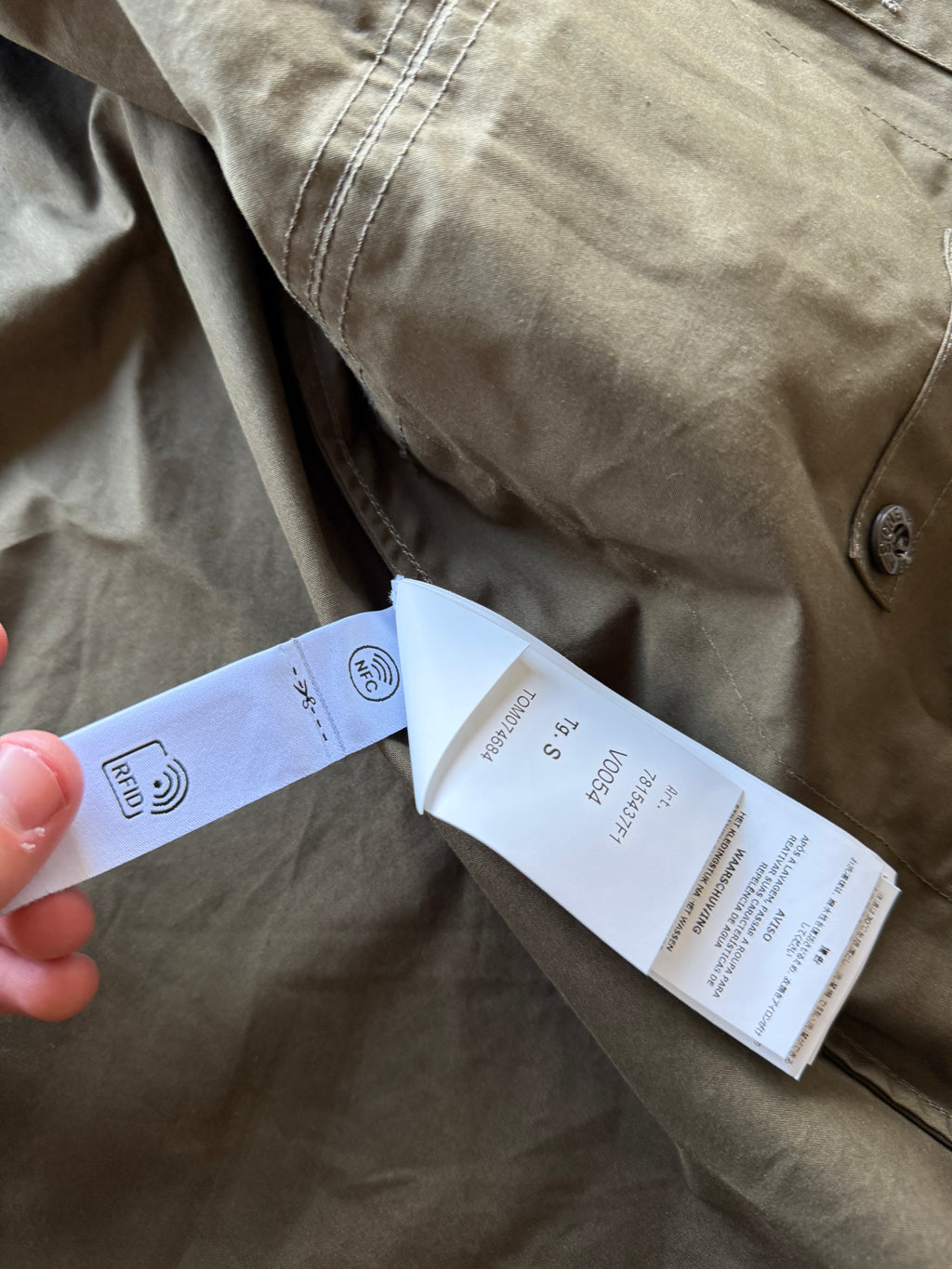 Stone Island Ventile Ghost Piece Jacket