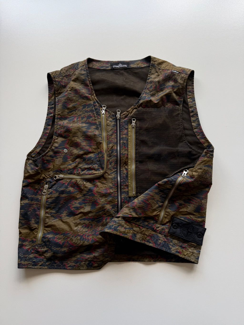 Stone Island Shadow DPM Ripstop Gilet
