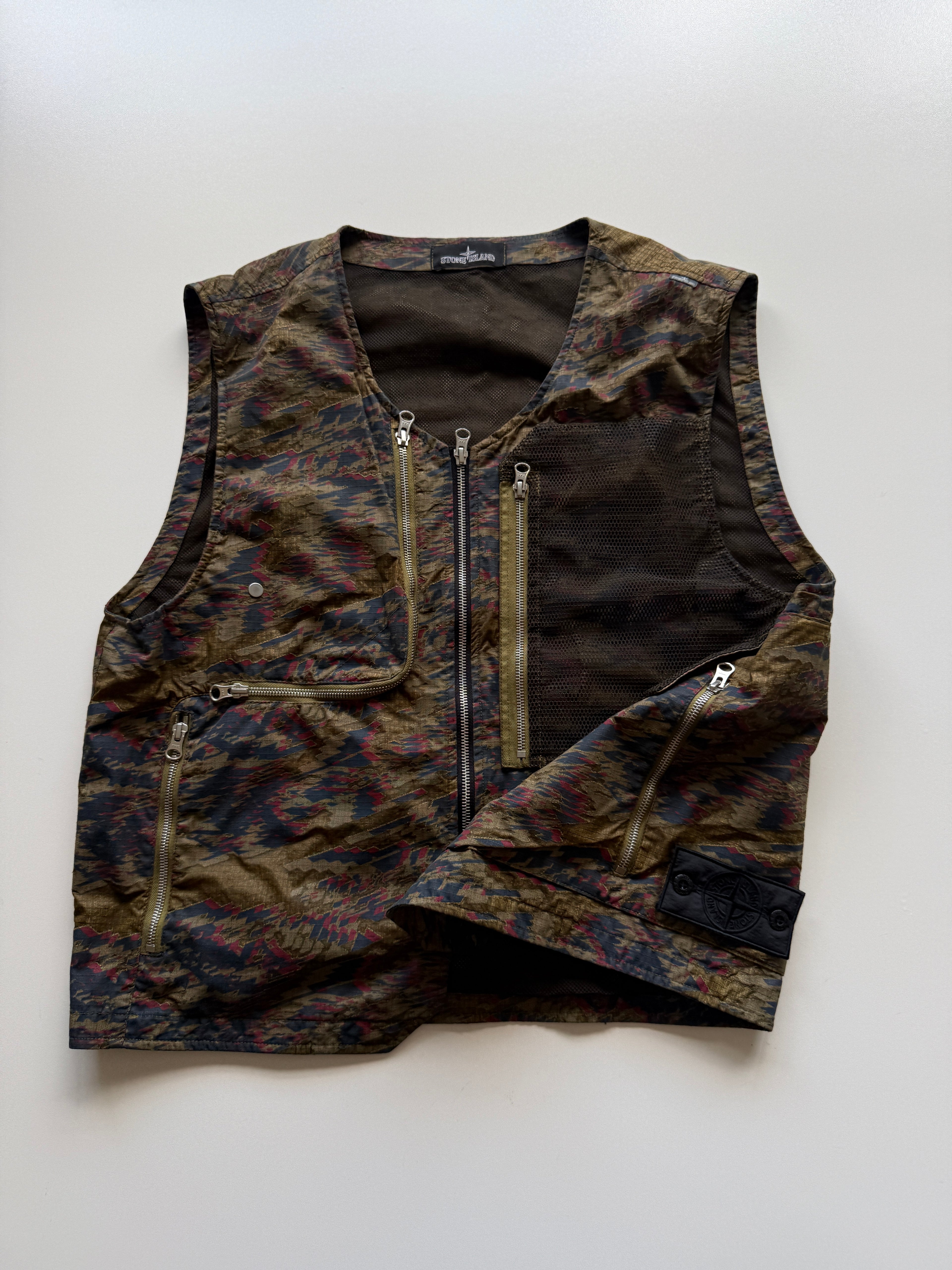 Stone Island Shadow DPM Ripstop Gilet
