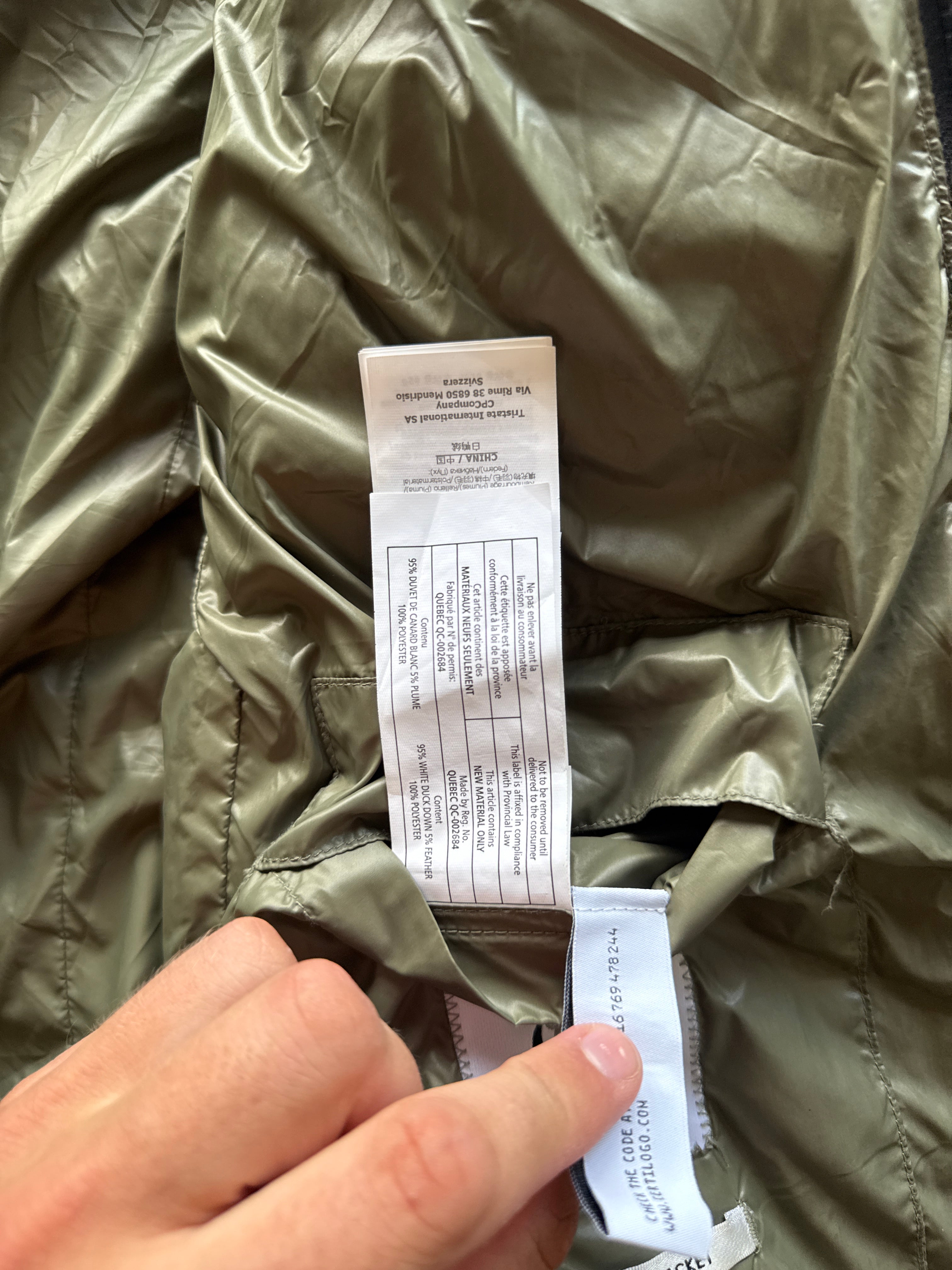 CP Company D D Shell Down Jacket