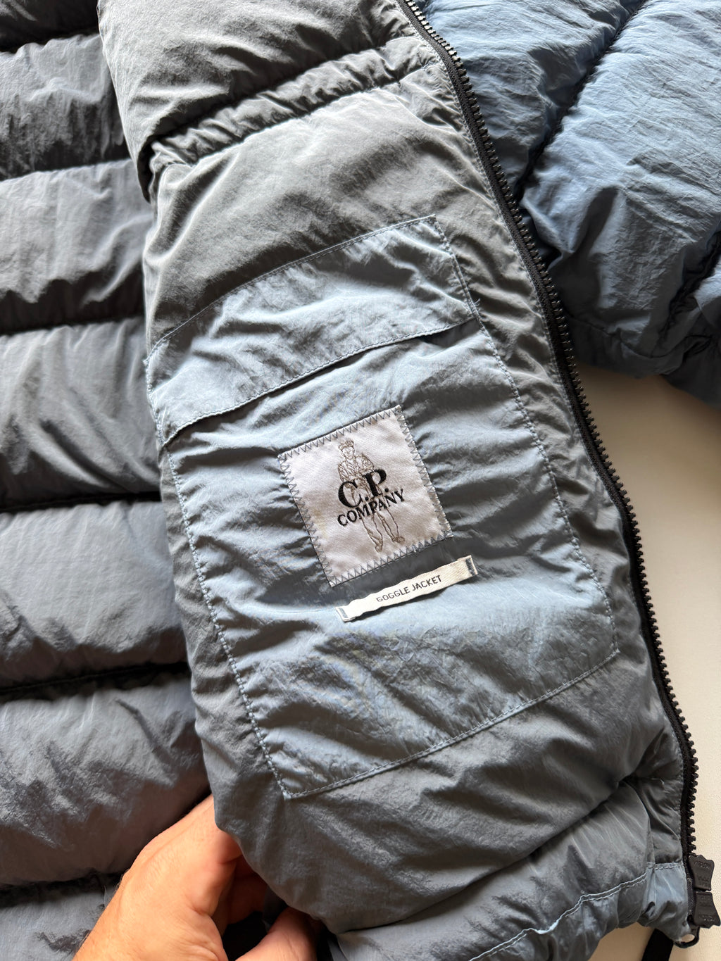 CP Company Eco Chrome Goggle Down Jacket
