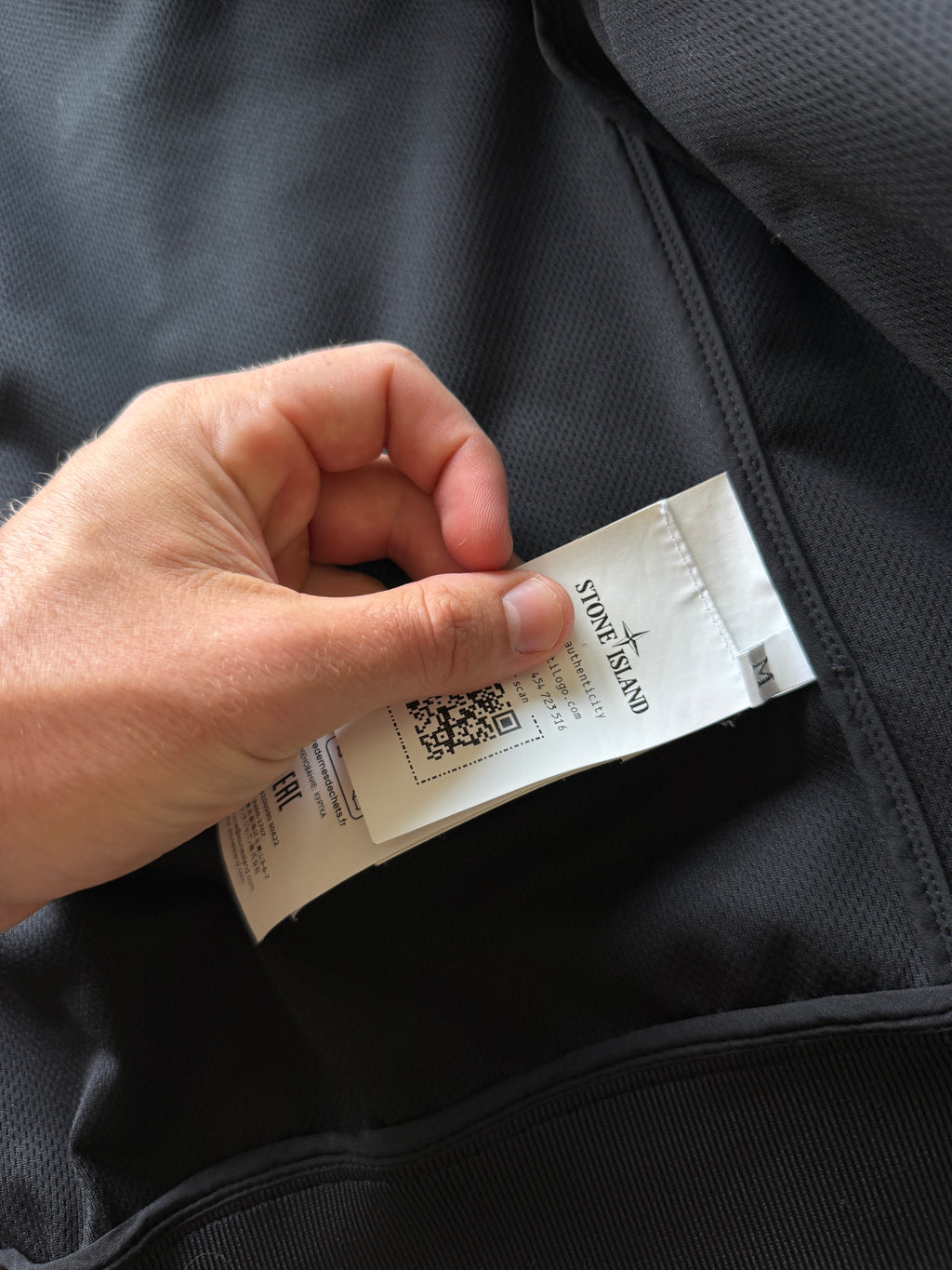 Stone Island Soft Shell Jacket Black