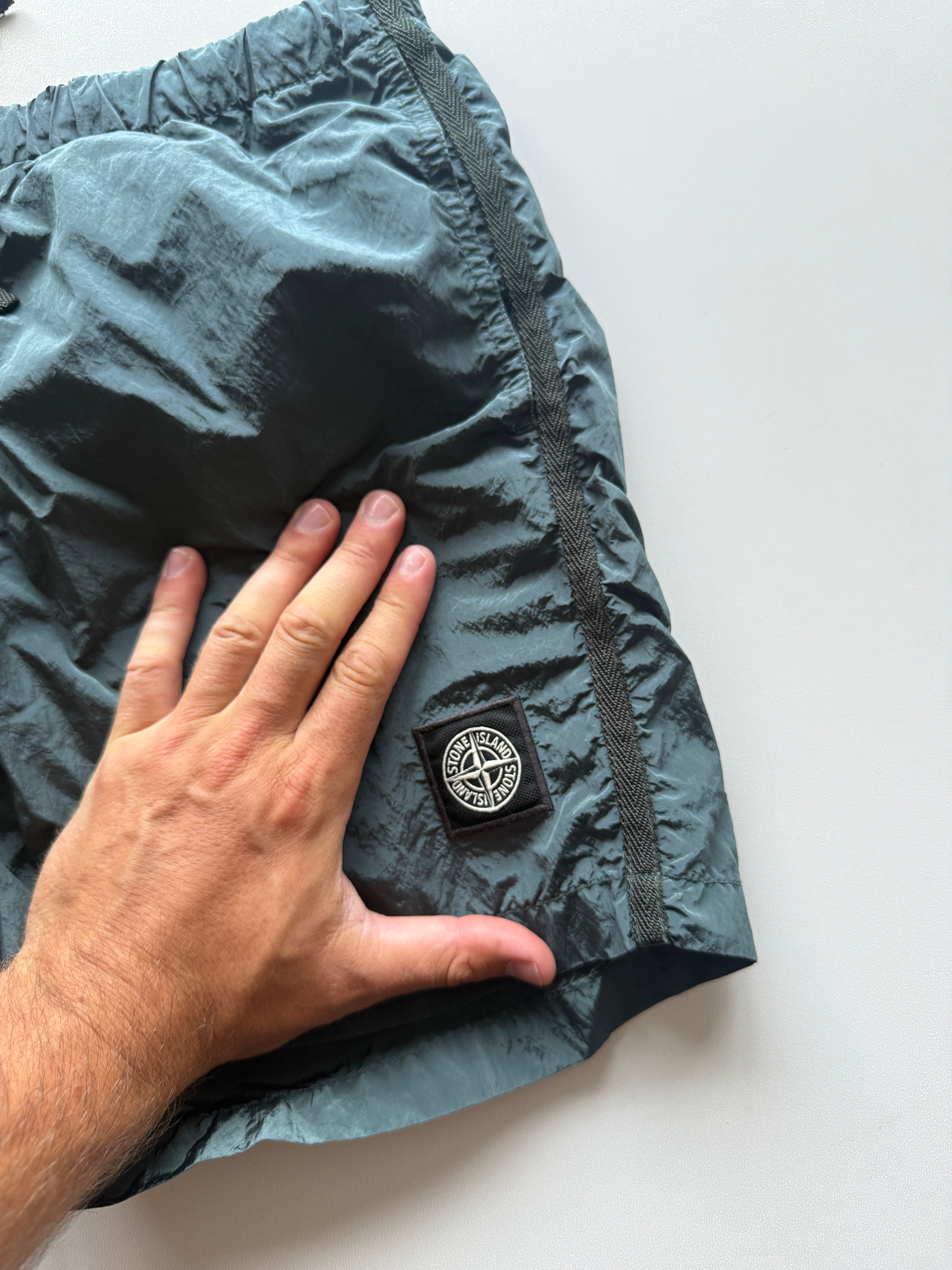 Stone Island Nylon Swimshort Green