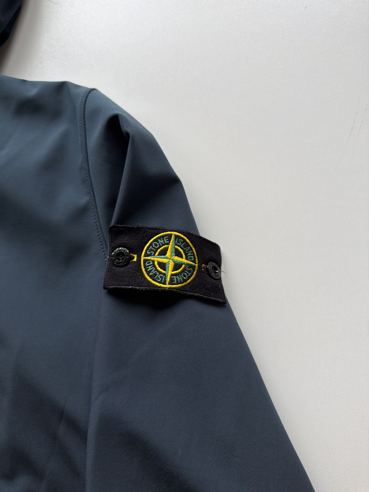 Stone Island Navy Soft Shell Jacket