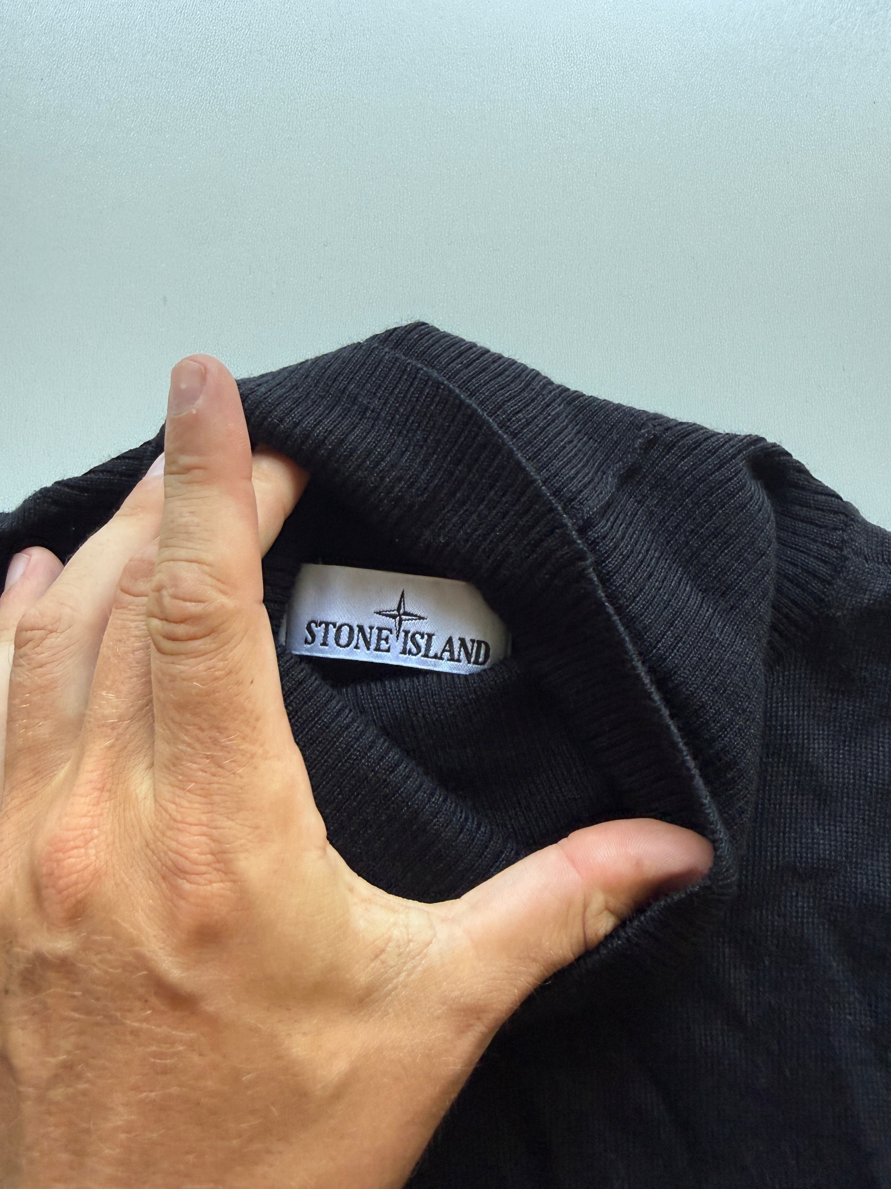 Stone Island Turtleneck Black