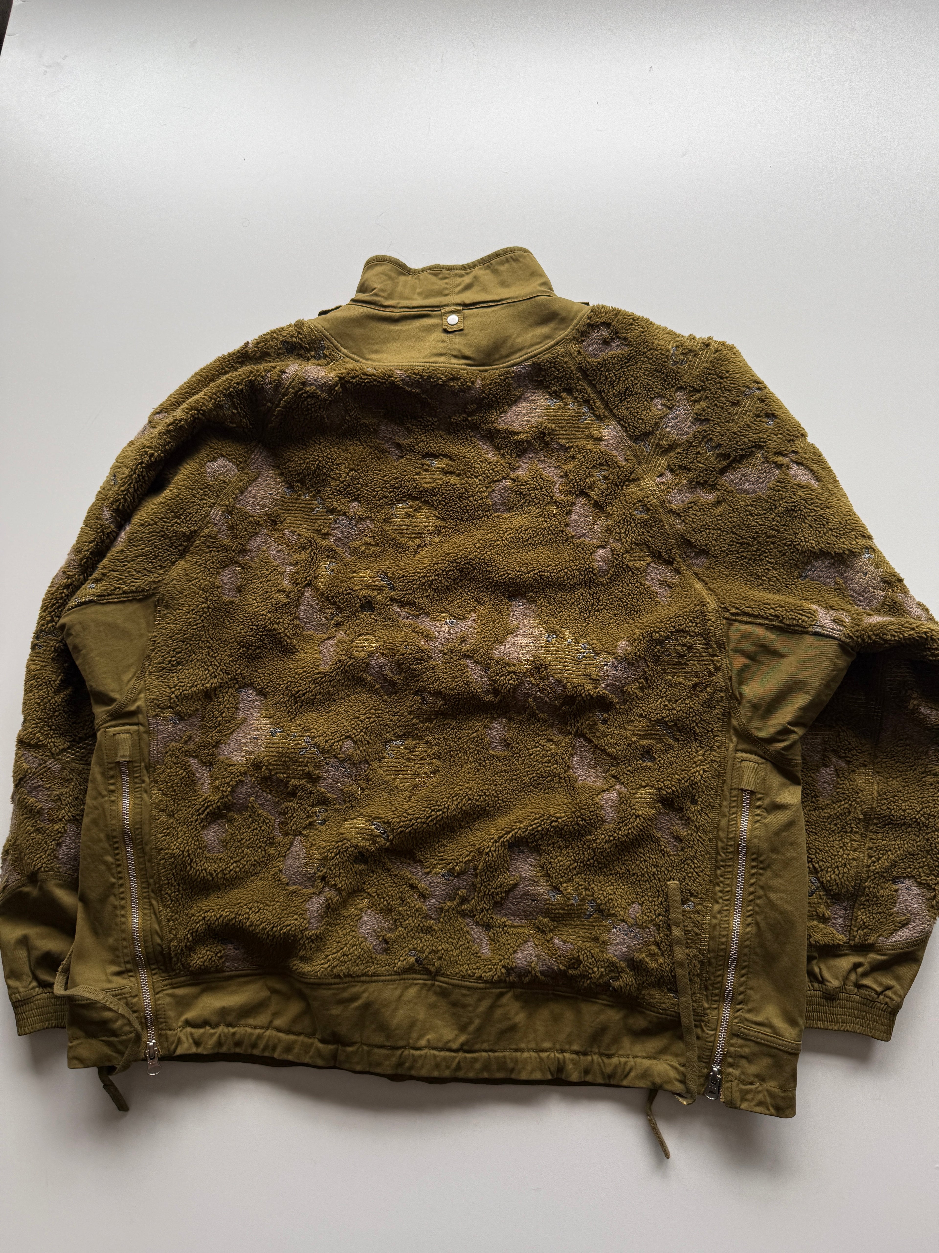 Stone Island Shadow Project Camo Fleece Sweater