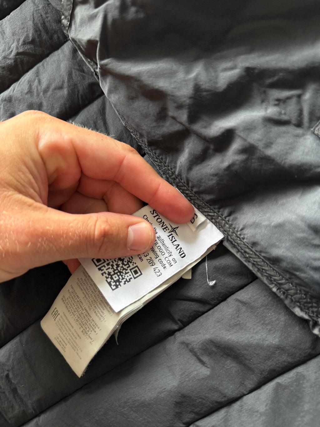 Stone Island Loom Woven Down Jacket