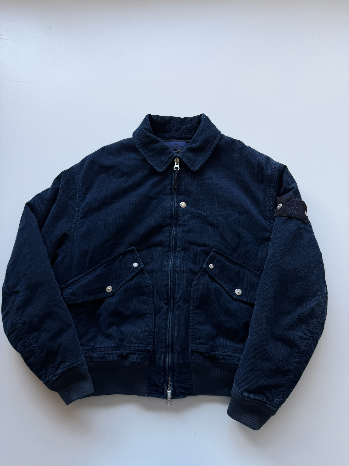 Stone Island Micro Corduroy Rinsed Jacket