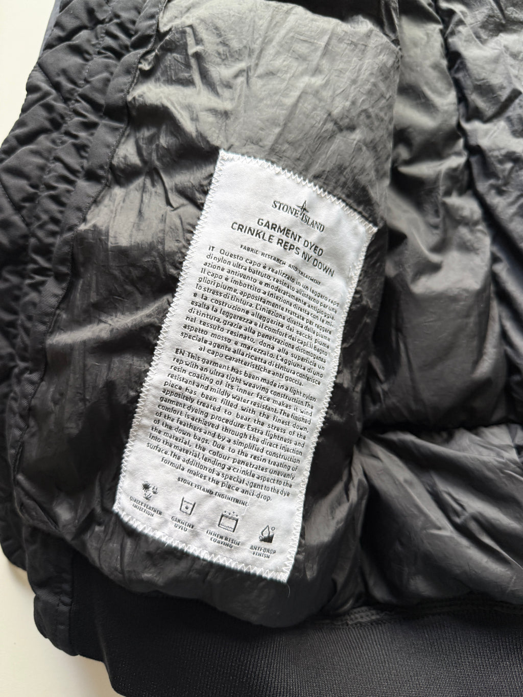 Stone Island Garment Dyed Jacket