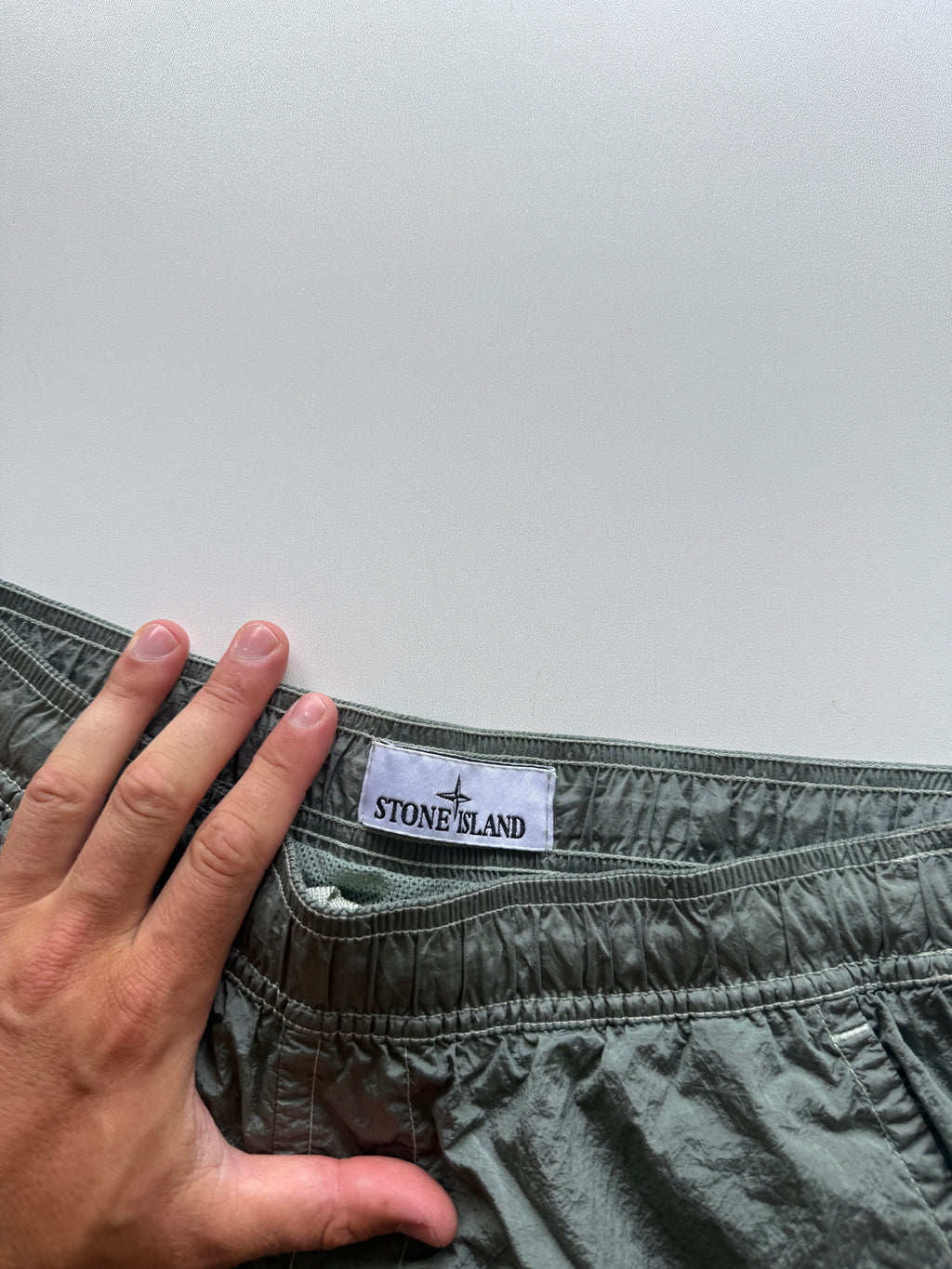 Stone Island Nylon Swimshorts Green
