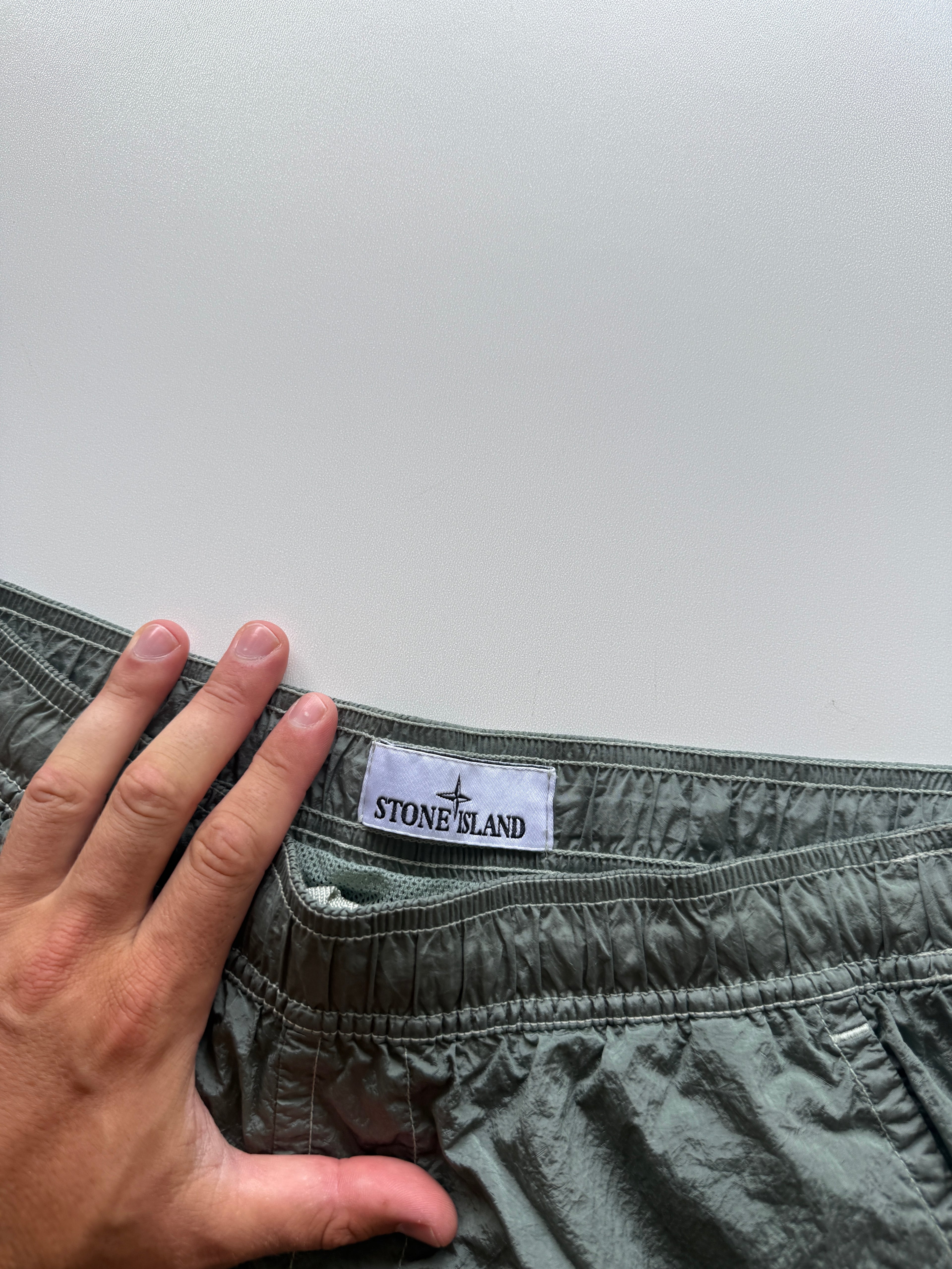 Stone Island Nylon Swimshorts Green