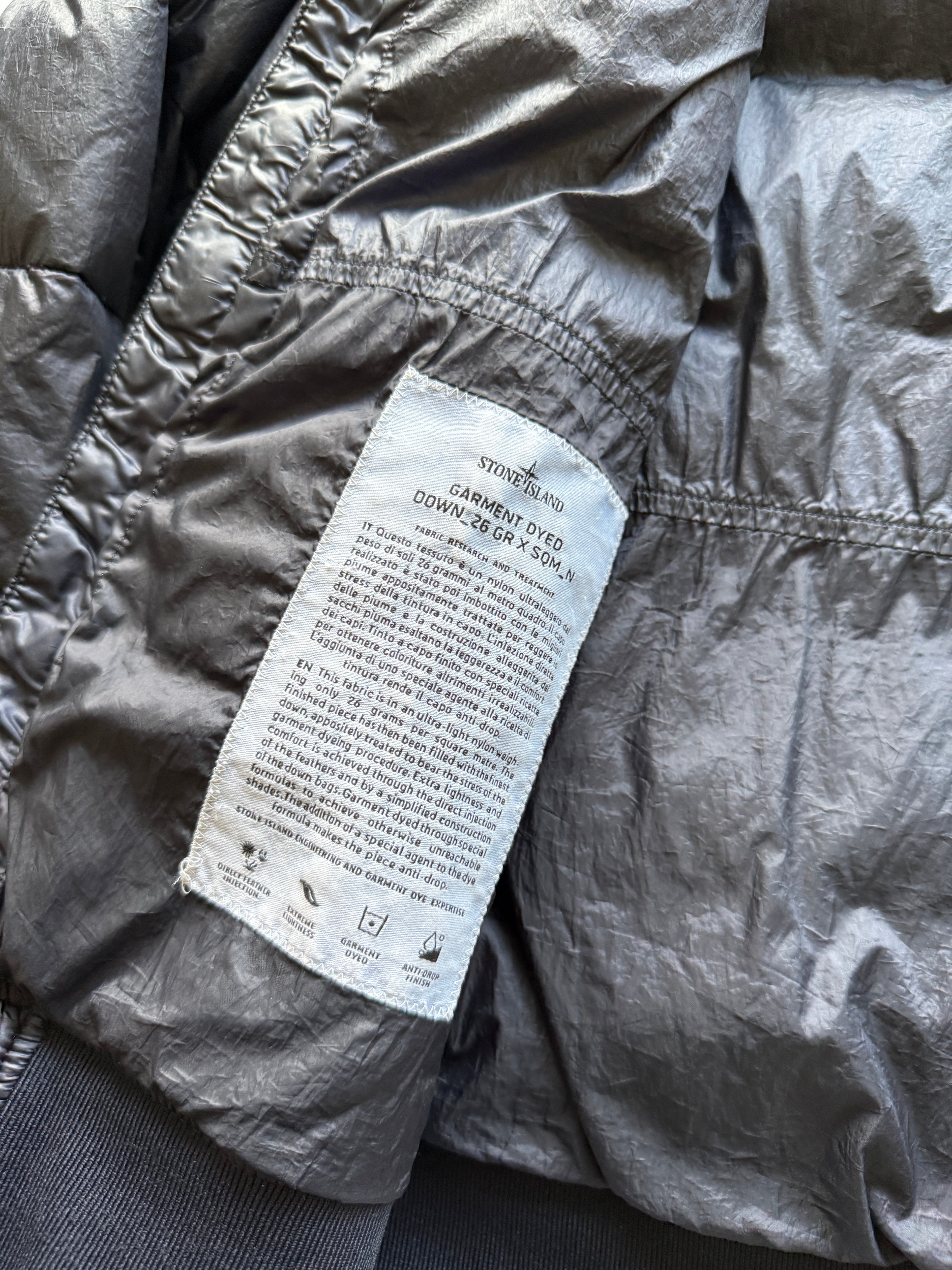 Stone Island Garment Dyed Down Jacket