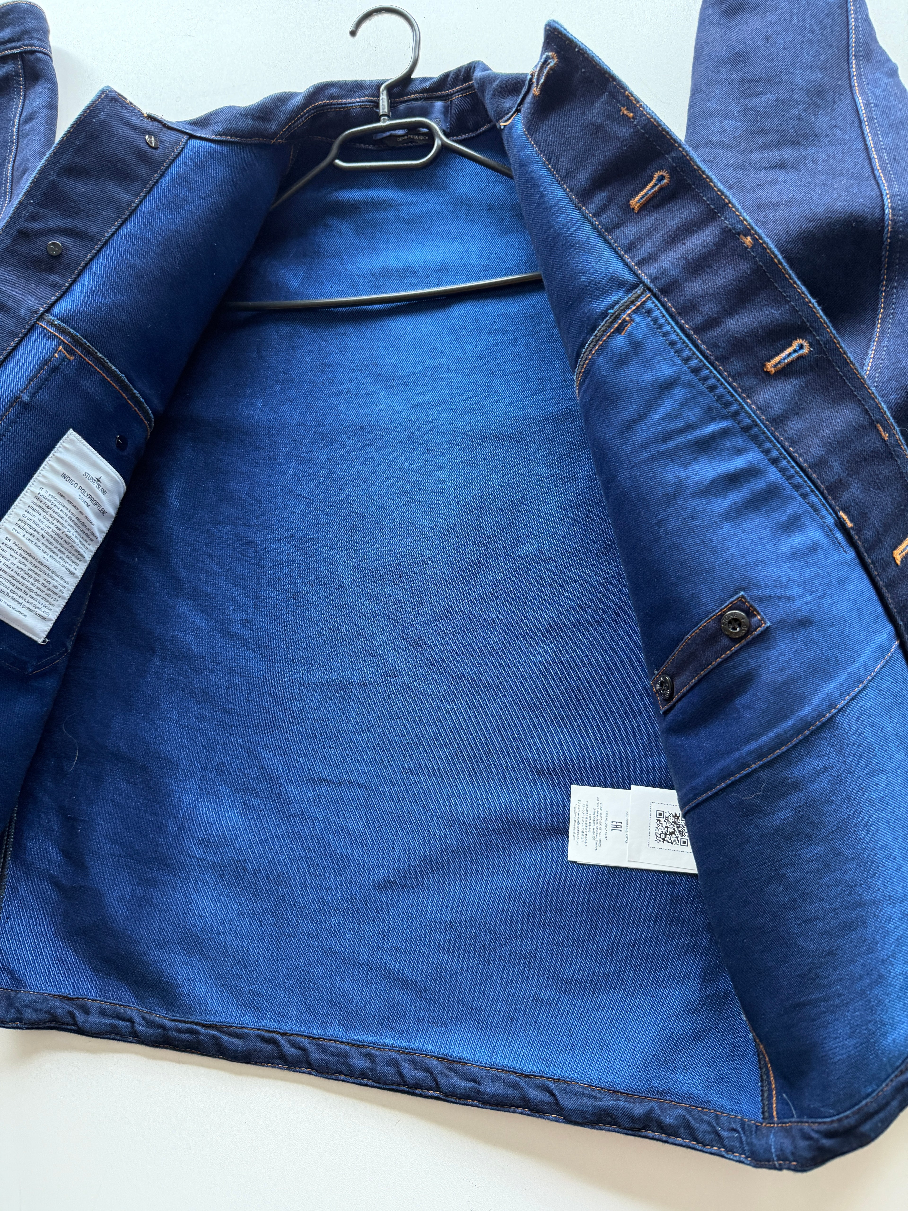 Stone Island Indigo Denim Jacket
