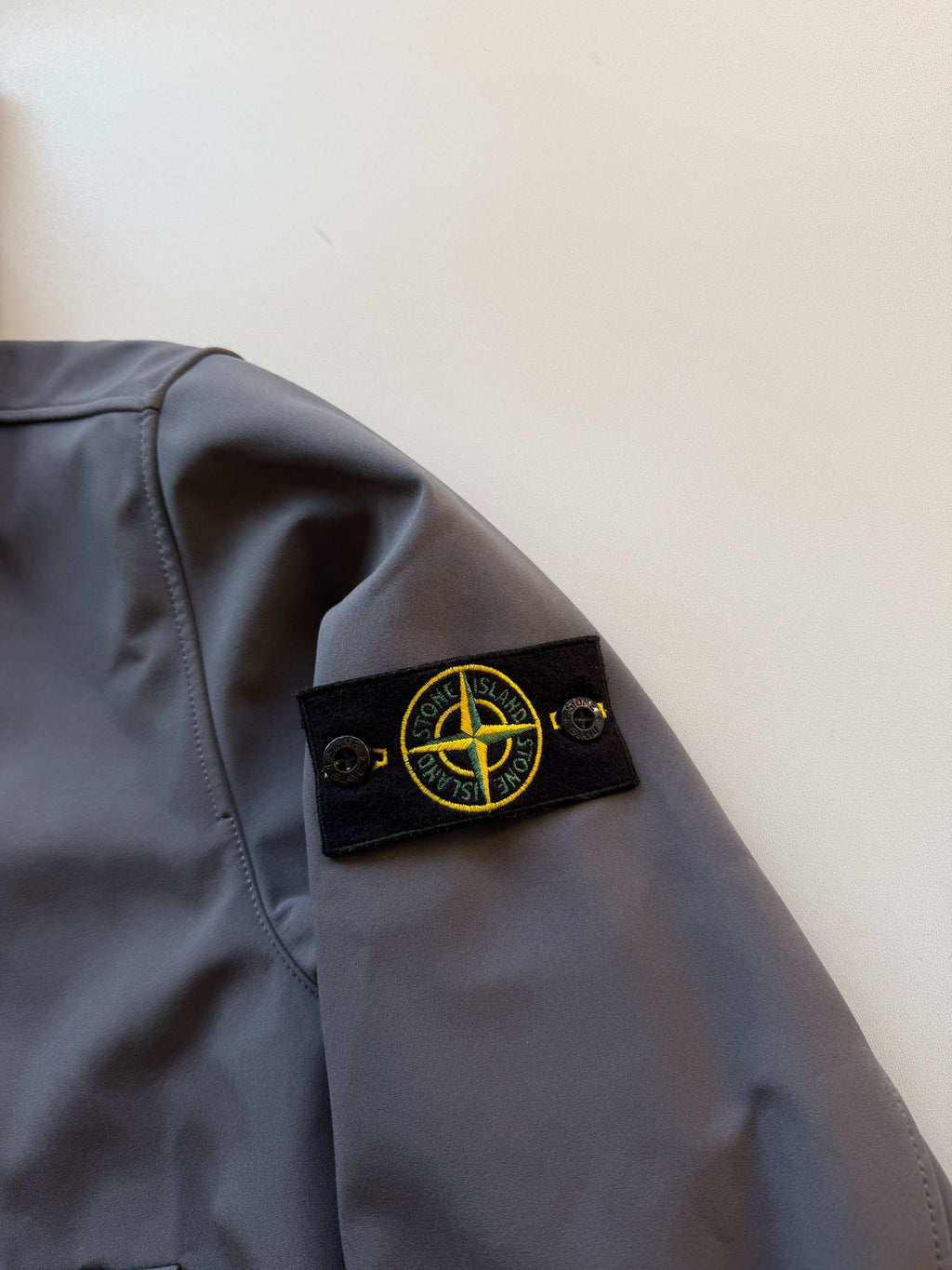 Stone Island Soft Shell Jacket Grey