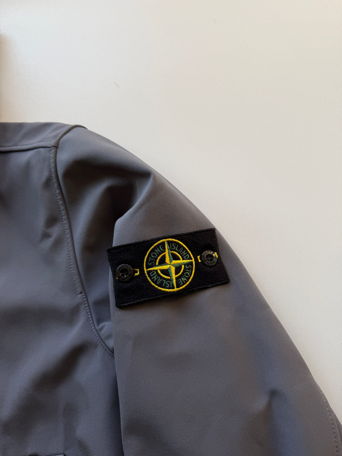 Stone Island Soft Shell Jacket Grey