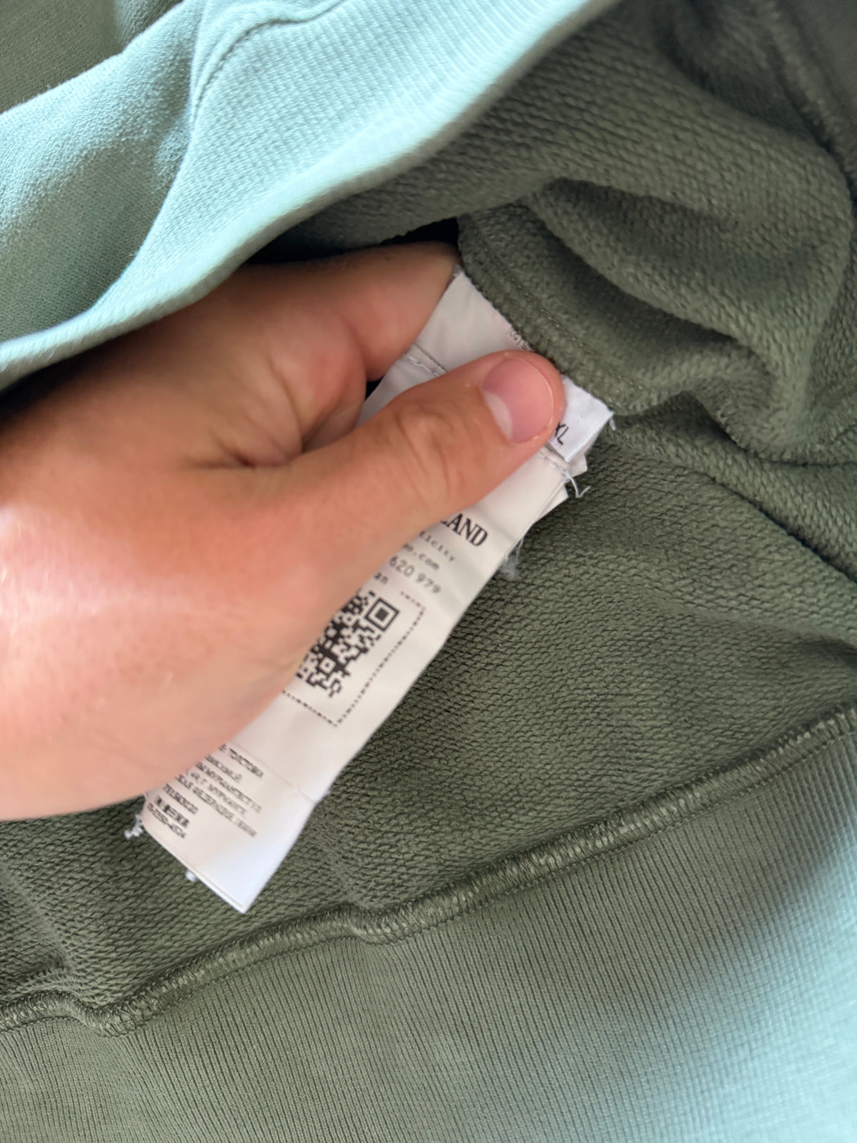 Stone Island Green Sweater